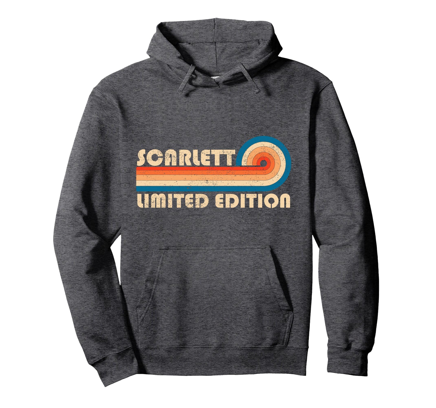 Scarlett 70S 80S Sunset Stripe Hoodie - Casual Everyday Wear Unisex - T-Shirt, Sweatshirt, Hoodie