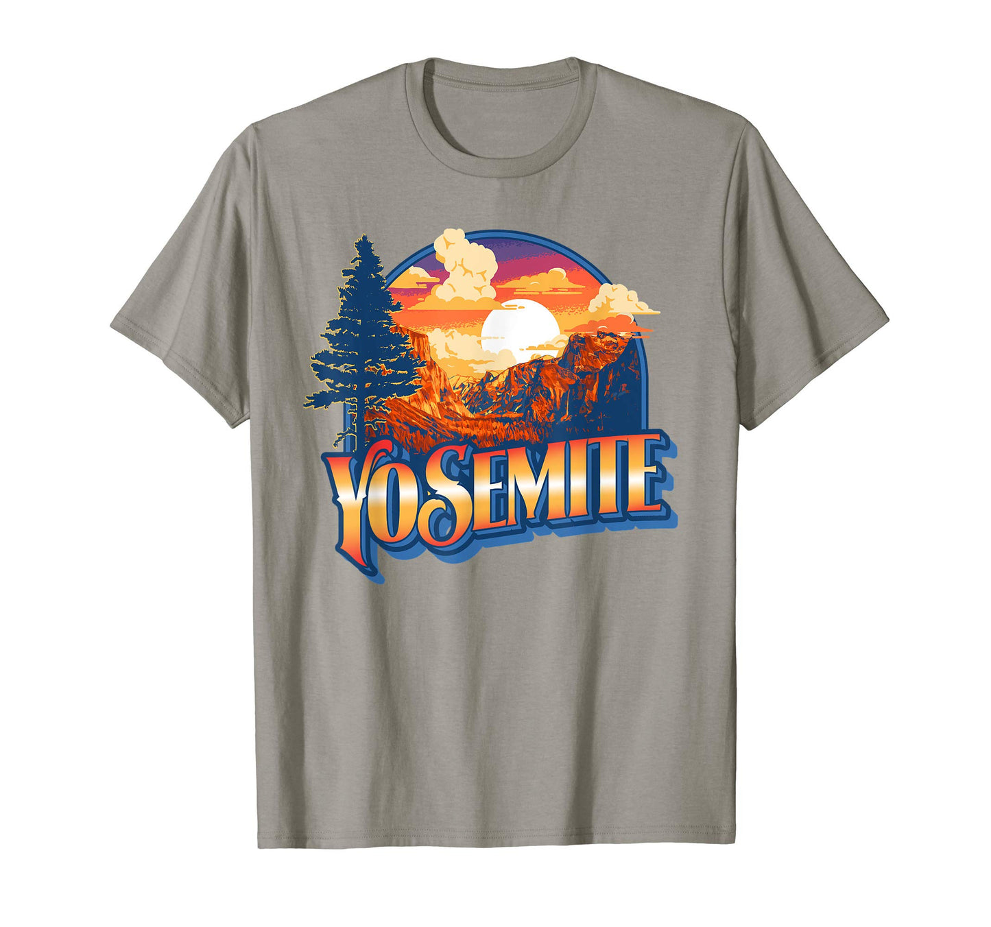 Yosemite National Park California T-Shirt - Unique Graphic for Adults - T-Shirt, Sweatshirt, Hoodie