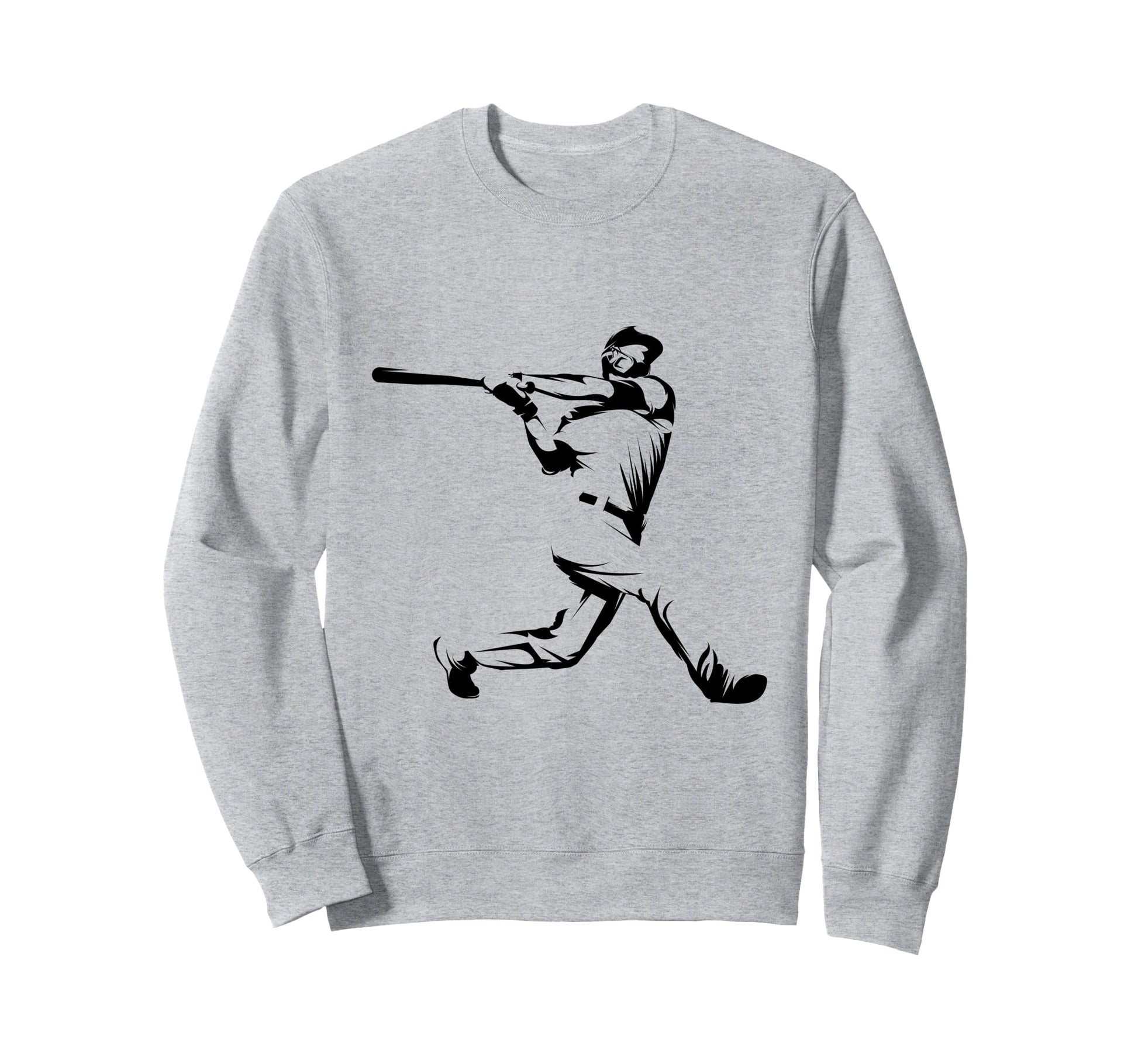 Baseball Player Hitter Taking Sweatshirt - Casual Everyday Wear Unisex - T-Shirt, Sweatshirt, Hoodie