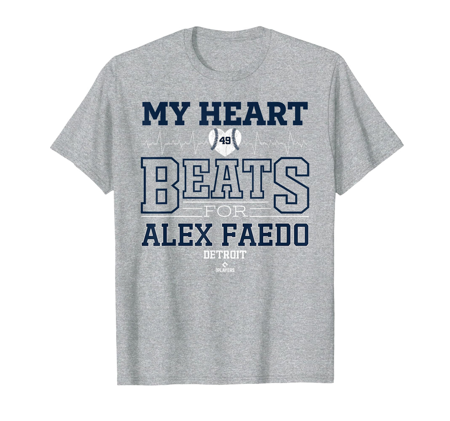 My Heart Beats Alex Faedo Detroit T-Shirt - Graphic Print Men Women - T-Shirt, Sweatshirt, Hoodie