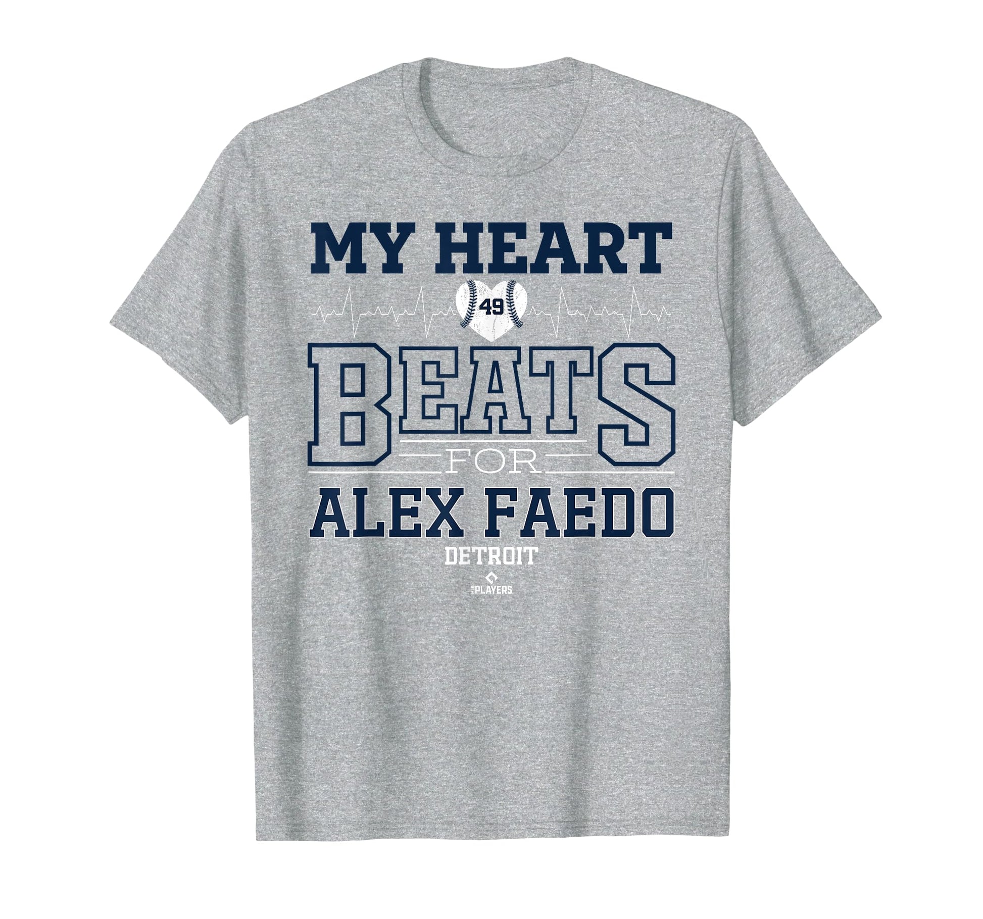 My Heart Beats Alex Faedo Detroit T-Shirt - Graphic Print Men Women - T-Shirt, Sweatshirt, Hoodie