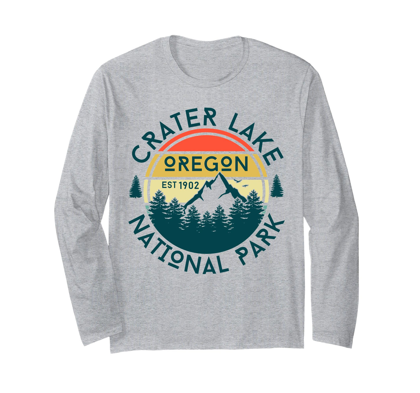Crater Lake National Park Oregon Usa Hoodie - Graphic Print Men Women - T-Shirt, Sweatshirt, Hoodie