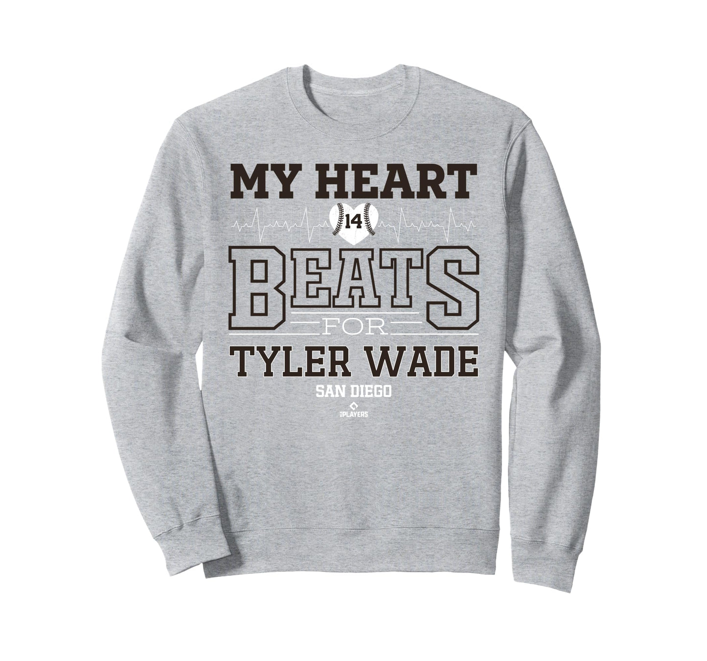 My Heart Beats Tyler Wade San Sweatshirt - Custom Art Print Men Women - T-Shirt, Sweatshirt, Hoodie