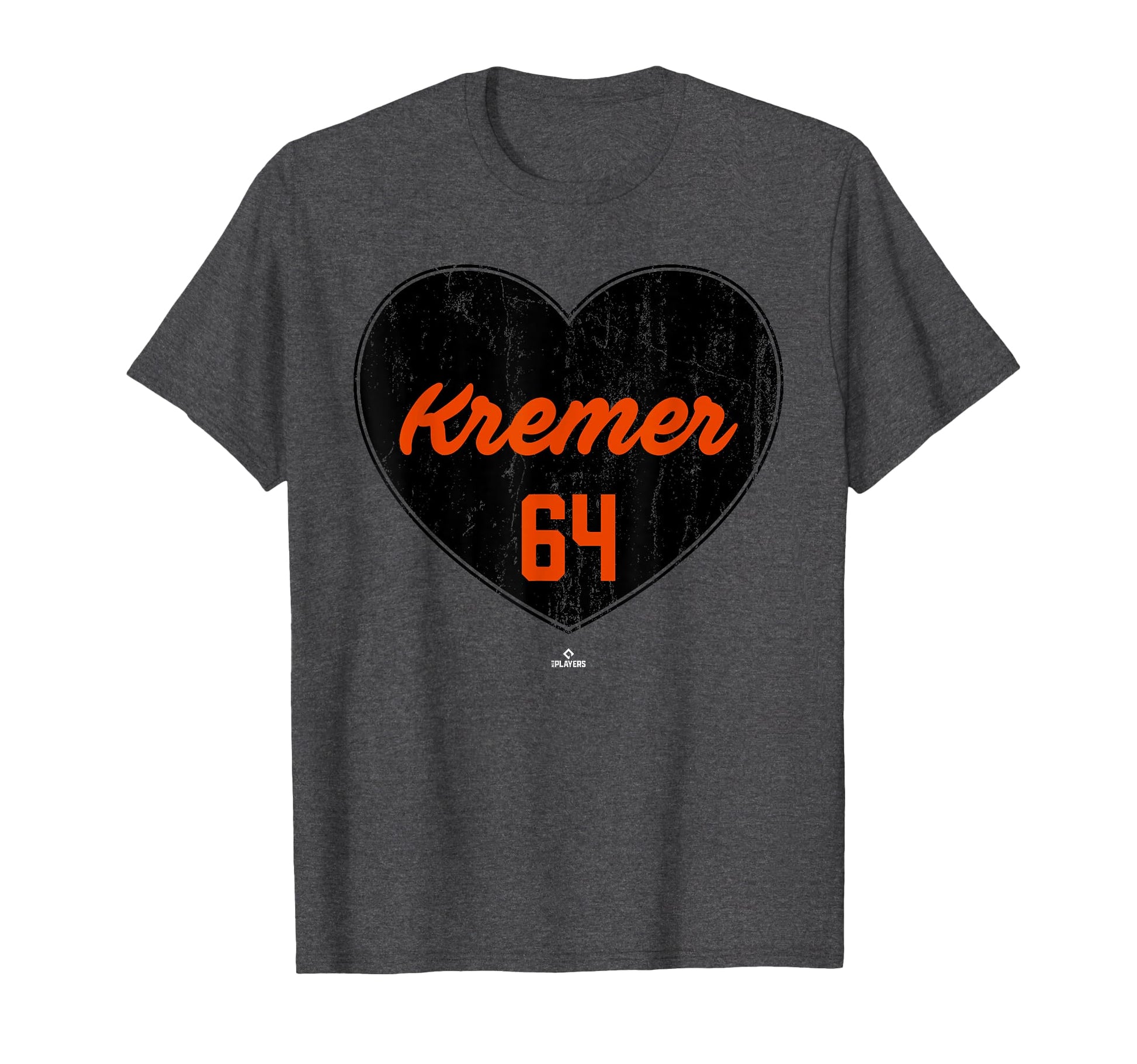 Distressed Heart Dean Kremer Baltimore T-Shirt - Fun Novelty Design Unisex - T-Shirt, Sweatshirt, Hoodie