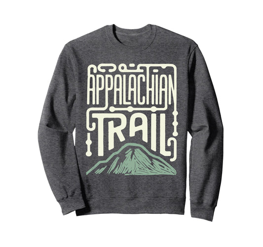 Appalachian Trail Groovy Typography Sweatshirt - Aesthetic Graphic Unisex - T-Shirt, Sweatshirt, Hoodie