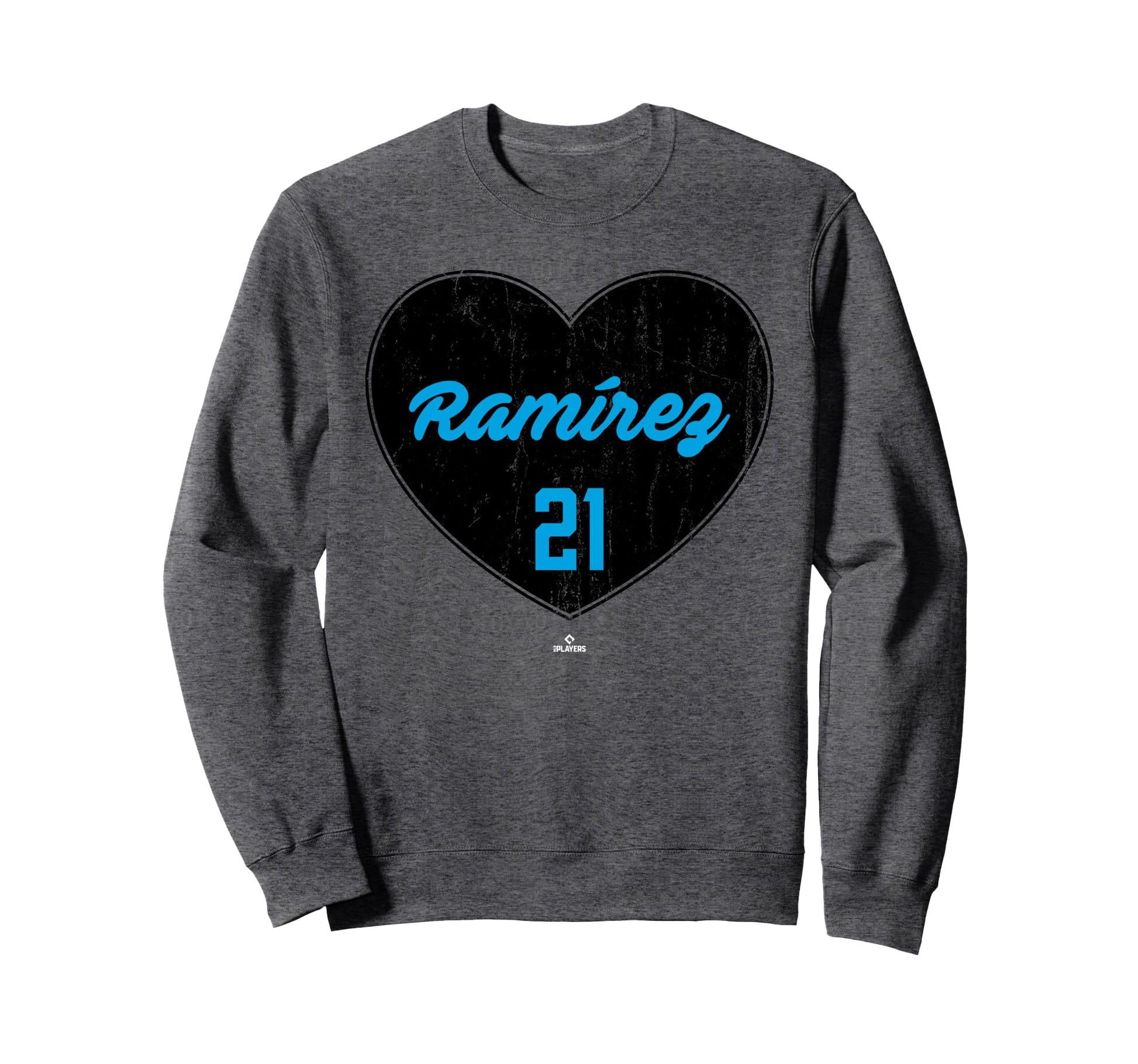 Distressed Heart Agust N Ram Rez Miami Sweatshirt - Graphic Print Unisex - T-Shirt, Sweatshirt, Hoodie