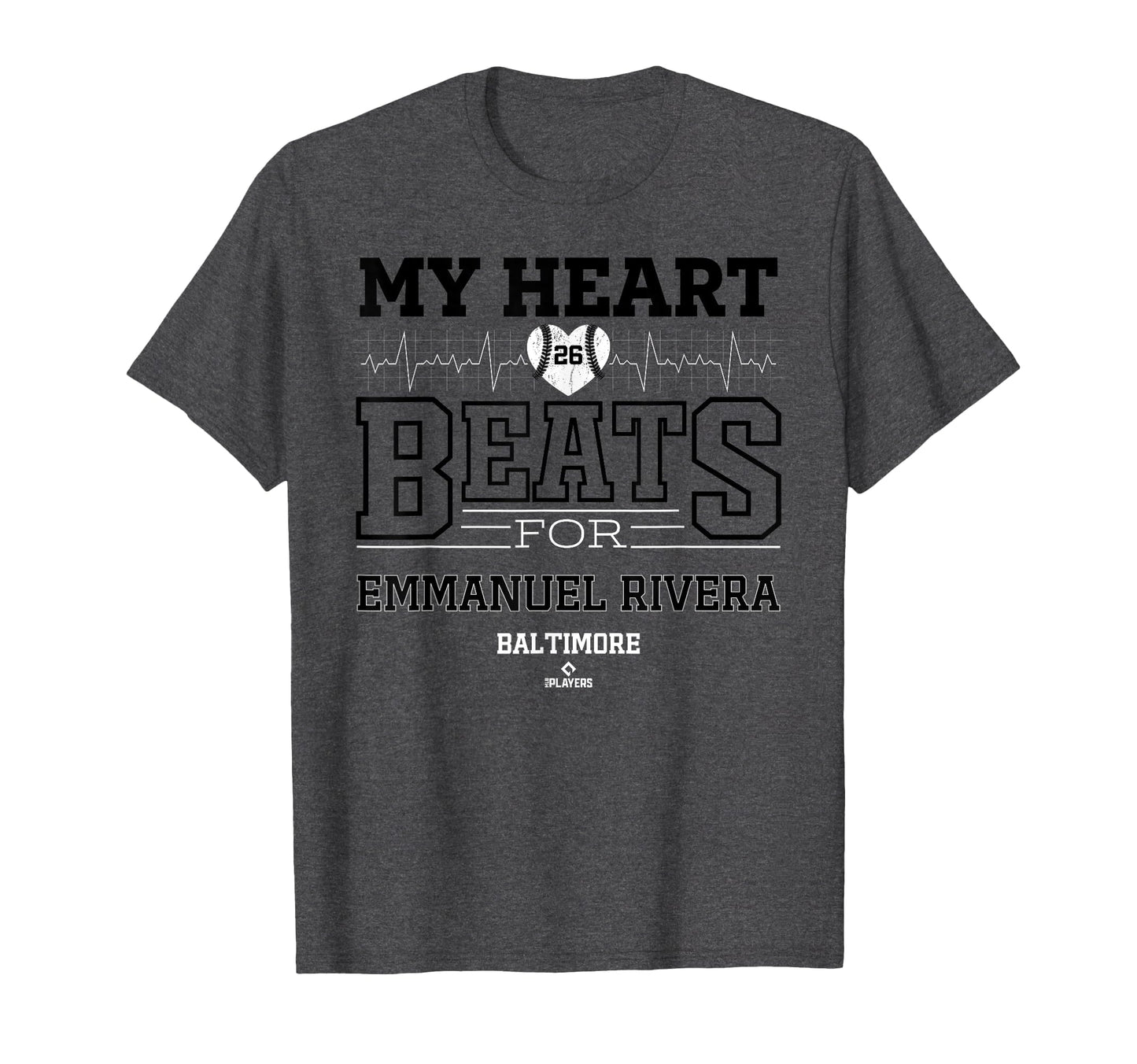 My Heart Beats Emmanuel Rivera T-Shirt - Unique Graphic Men Women - T-Shirt, Sweatshirt, Hoodie