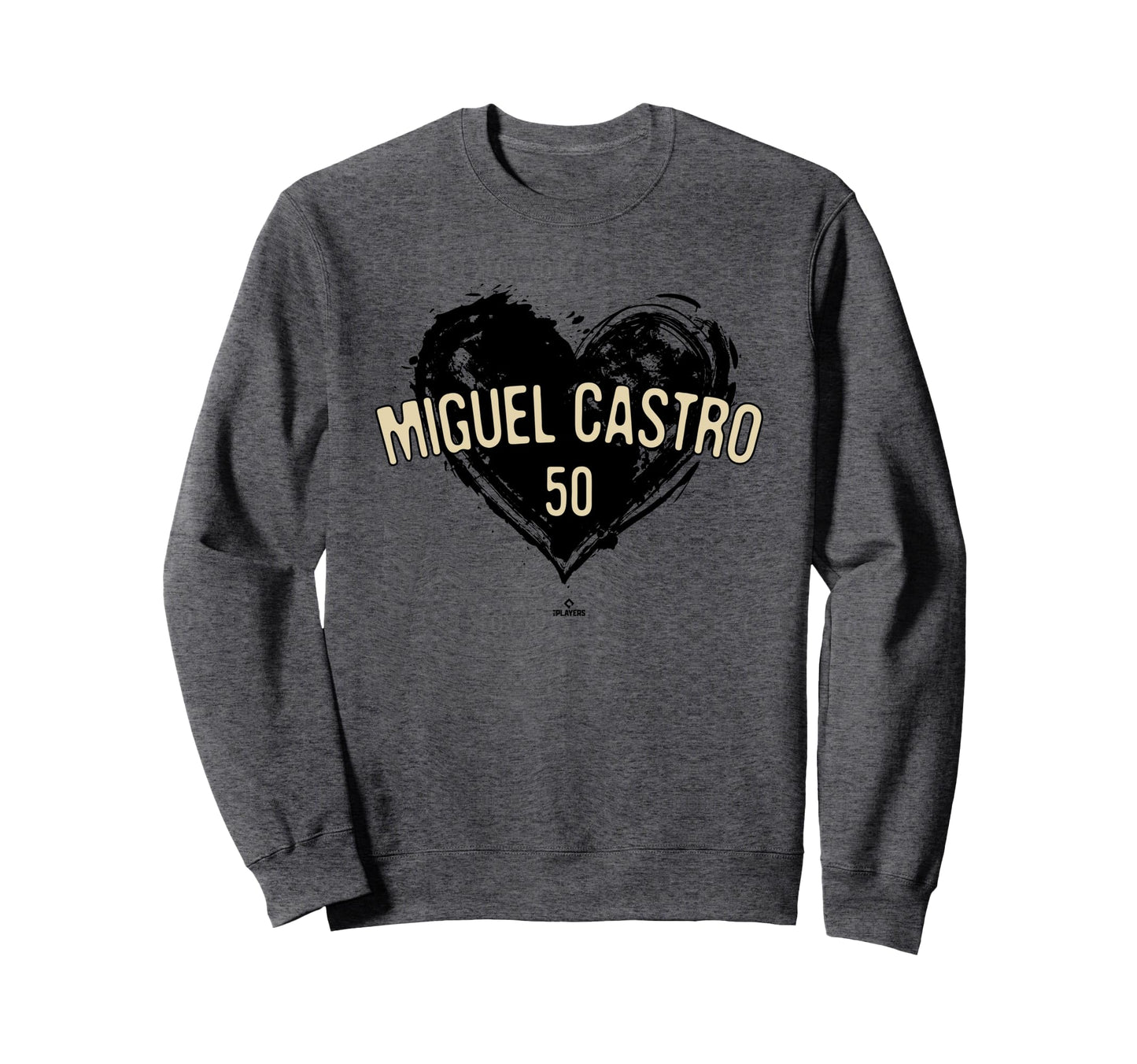 Distressed Heart Miguel Castro Sweatshirt - Novelty Apparel Men Women - T-Shirt, Sweatshirt, Hoodie