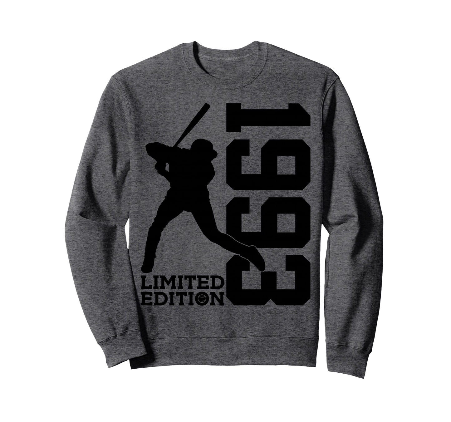 33Rd Birthday Baseball 1993 Sweatshirt - Unique Graphic Men Women - T-Shirt, Sweatshirt, Hoodie