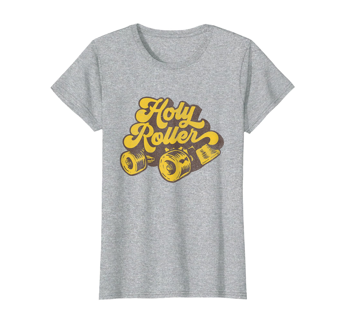 Roller Derby Skate Holy Roller T-Shirt - Trendy Graphic Men Women - T-Shirt, Sweatshirt, Hoodie