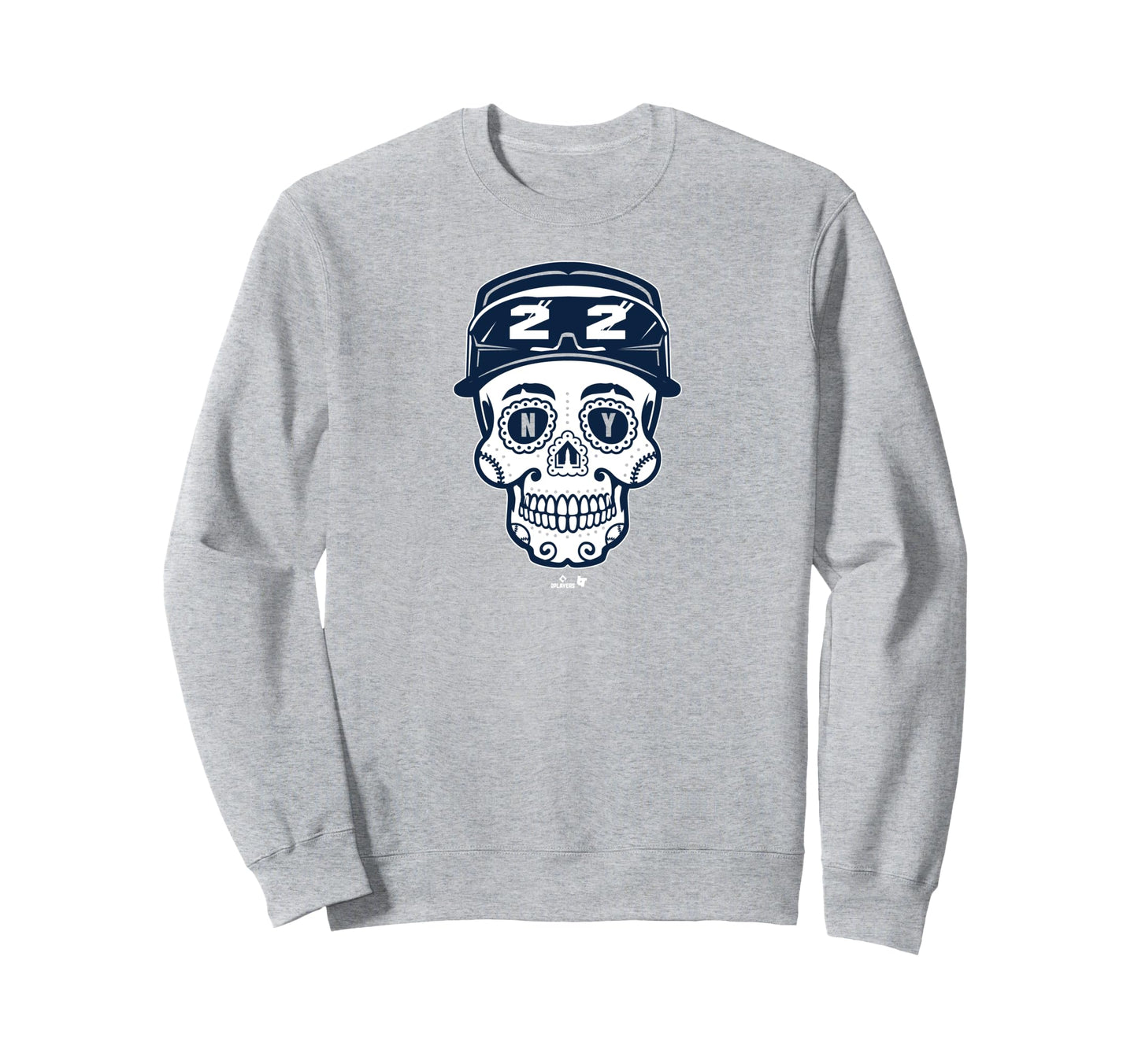 Juan Soto Sugar Skull New York Sweatshirt - Fun Novelty Design Unisex - T-Shirt, Sweatshirt, Hoodie
