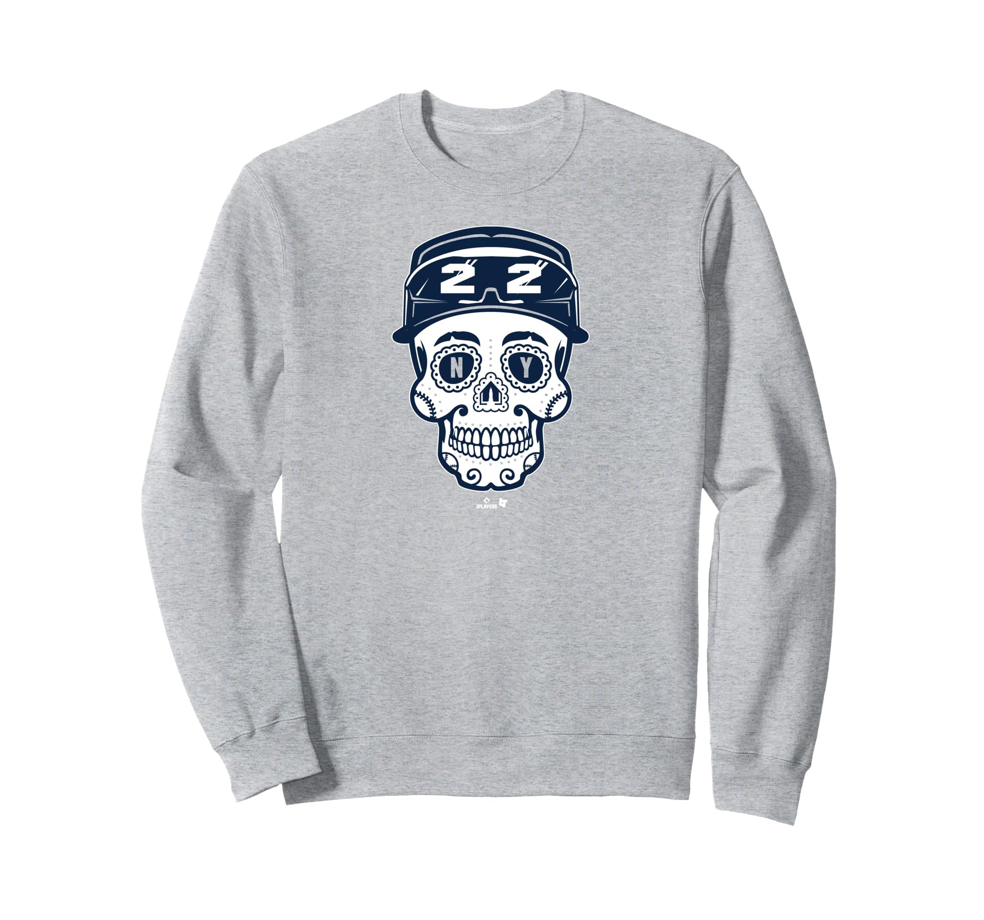 Juan Soto Sugar Skull New York Sweatshirt - Fun Novelty Design Unisex - T-Shirt, Sweatshirt, Hoodie