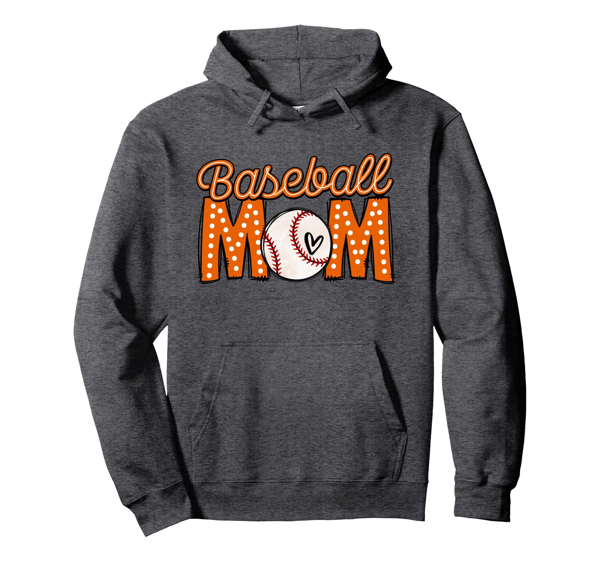 Baseball Mom Baseball Mama Player Hoodie - Minimalist Print for Adults - T-Shirt, Sweatshirt, Hoodie