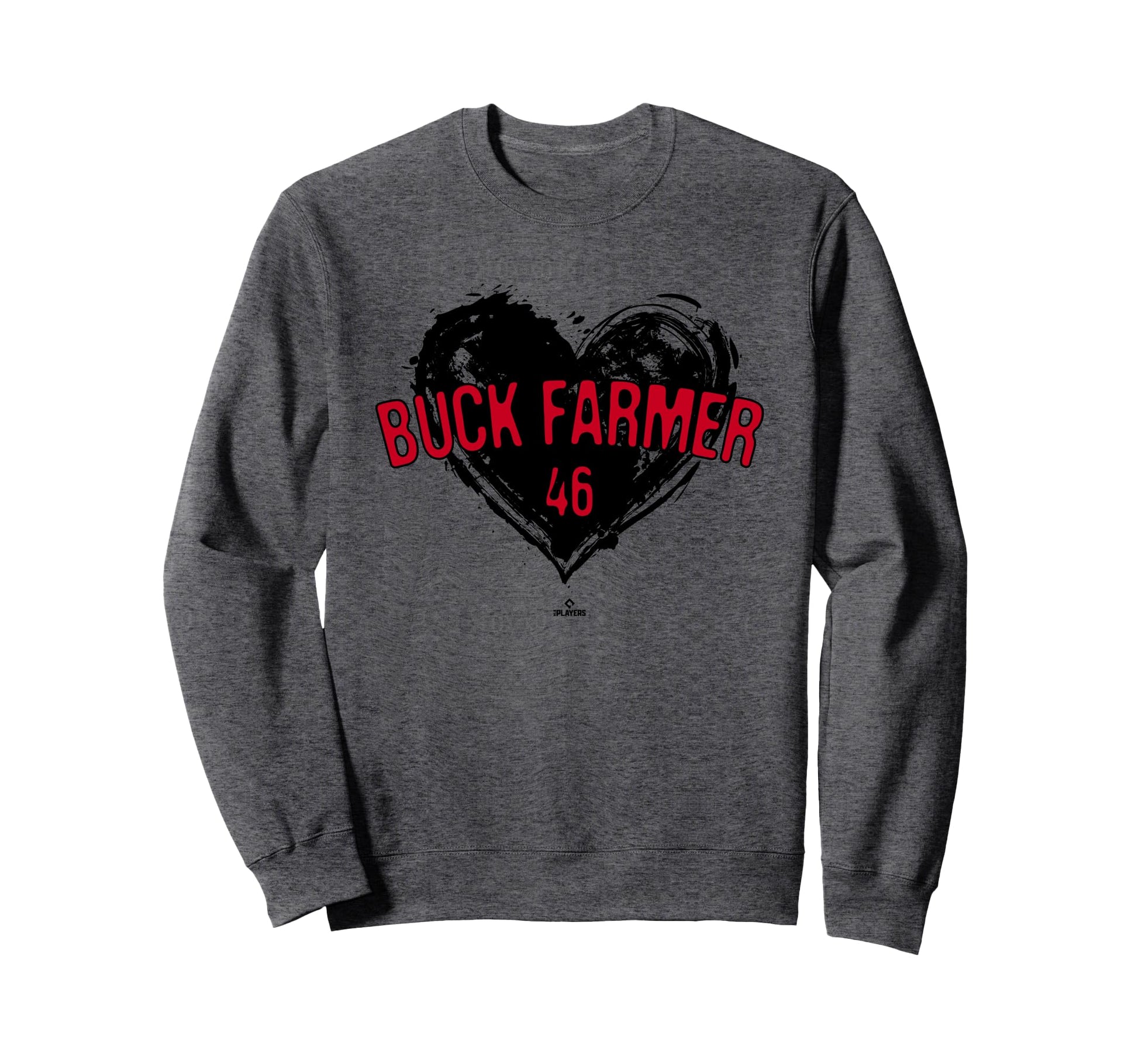 Distressed Heart Buck Farmer Sweatshirt - Casual Everyday Wear Unisex - T-Shirt, Sweatshirt, Hoodie
