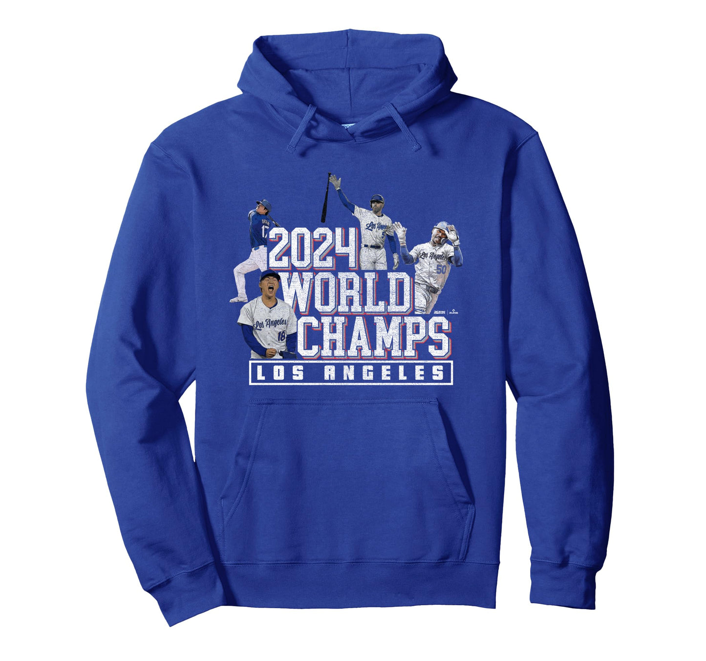 2024 World Champs La Team 4 Players Los Hoodie - Graphic Print Men Women - T-Shirt, Sweatshirt, Hoodie