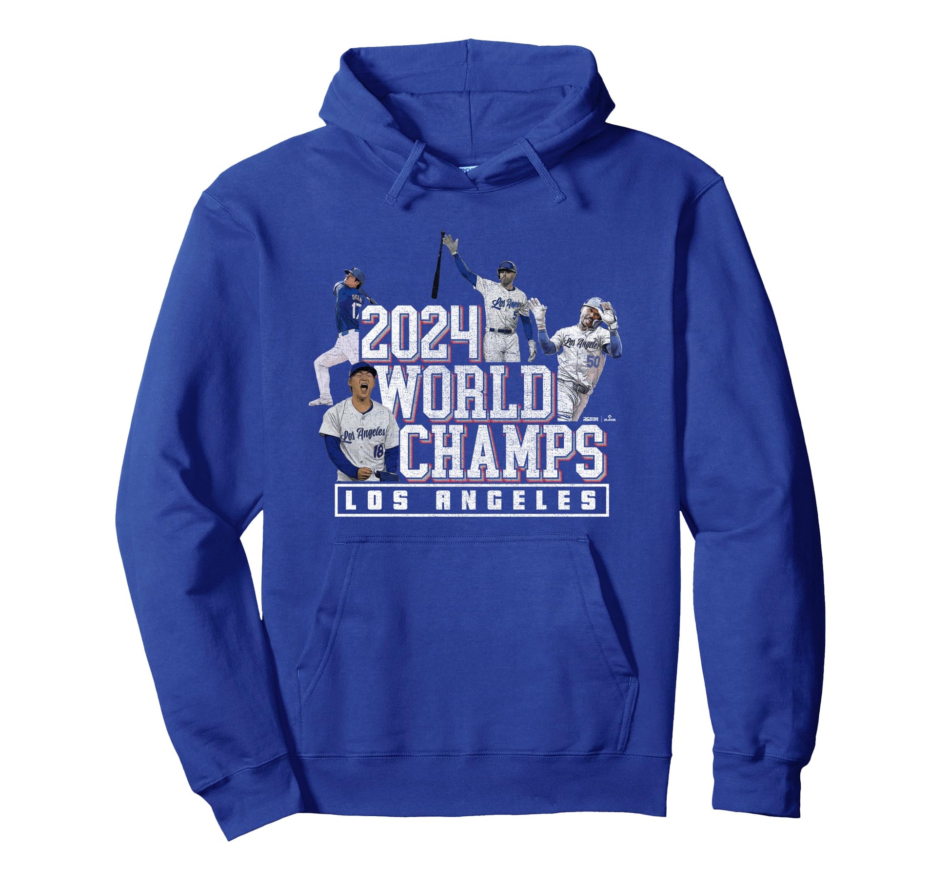 2024 World Champs La Team 4 Players Los Hoodie - Graphic Print Men Women - T-Shirt, Sweatshirt, Hoodie