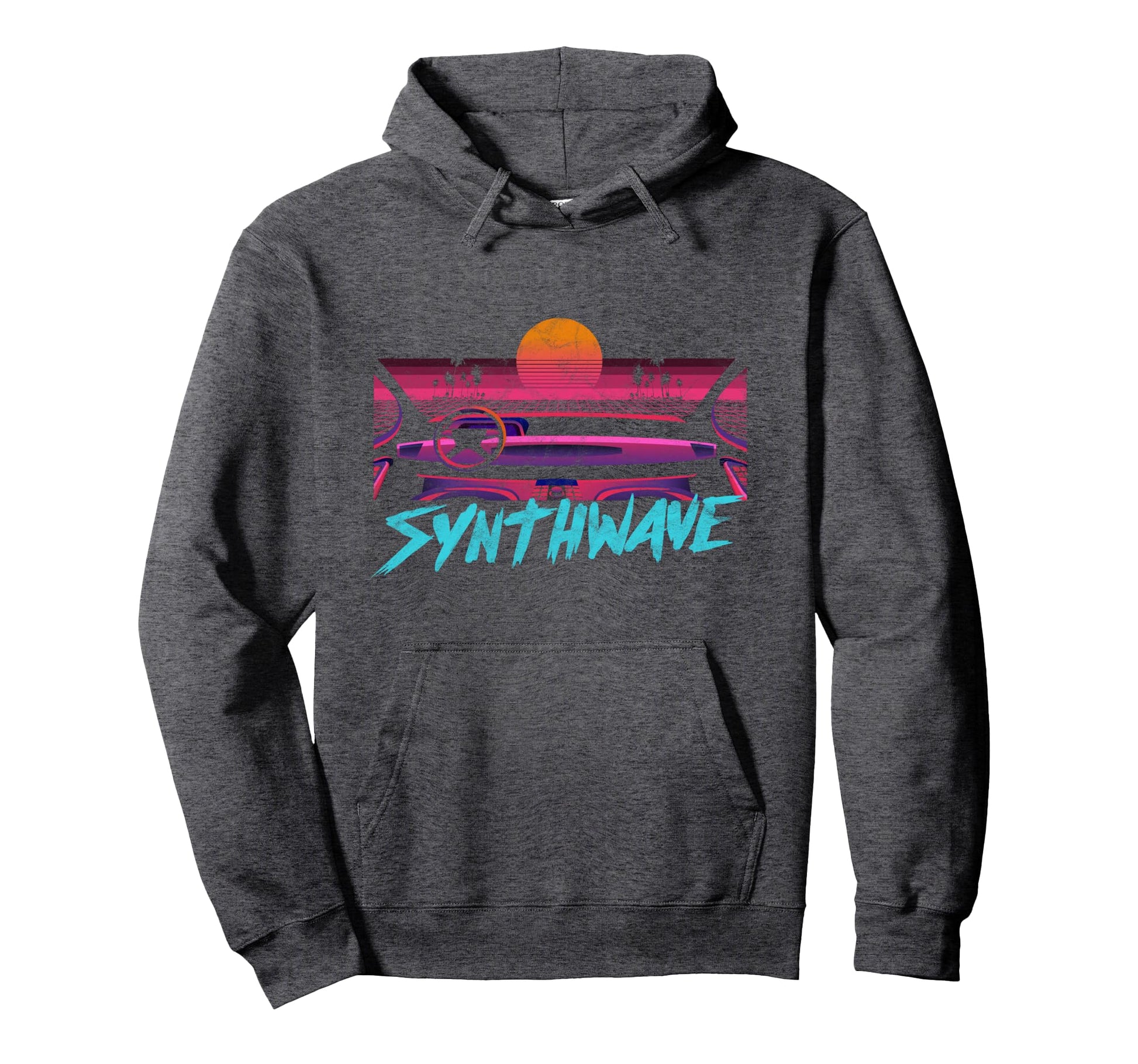 Synthwave Retrowave Aesthetic Drive Hoodie - Streetwear Style Men Women - T-Shirt, Sweatshirt, Hoodie