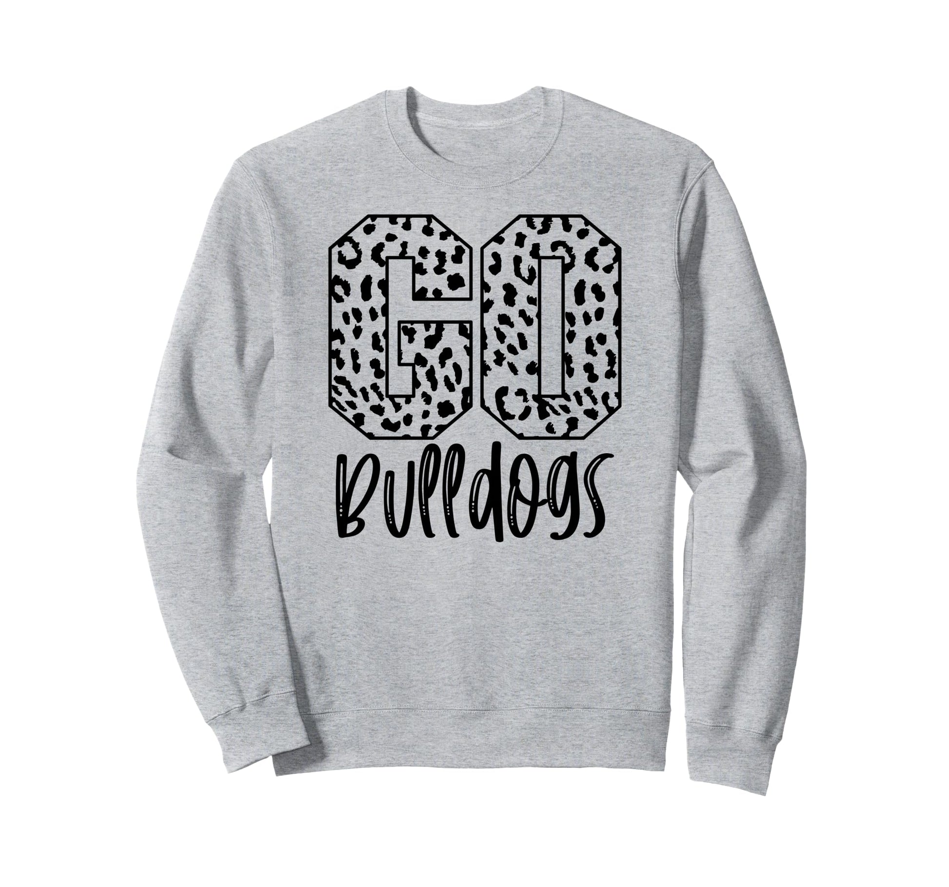 Bulldogs Team Mascot School Spirit Sweatshirt - Aesthetic Graphic Unisex - T-Shirt, Sweatshirt, Hoodie