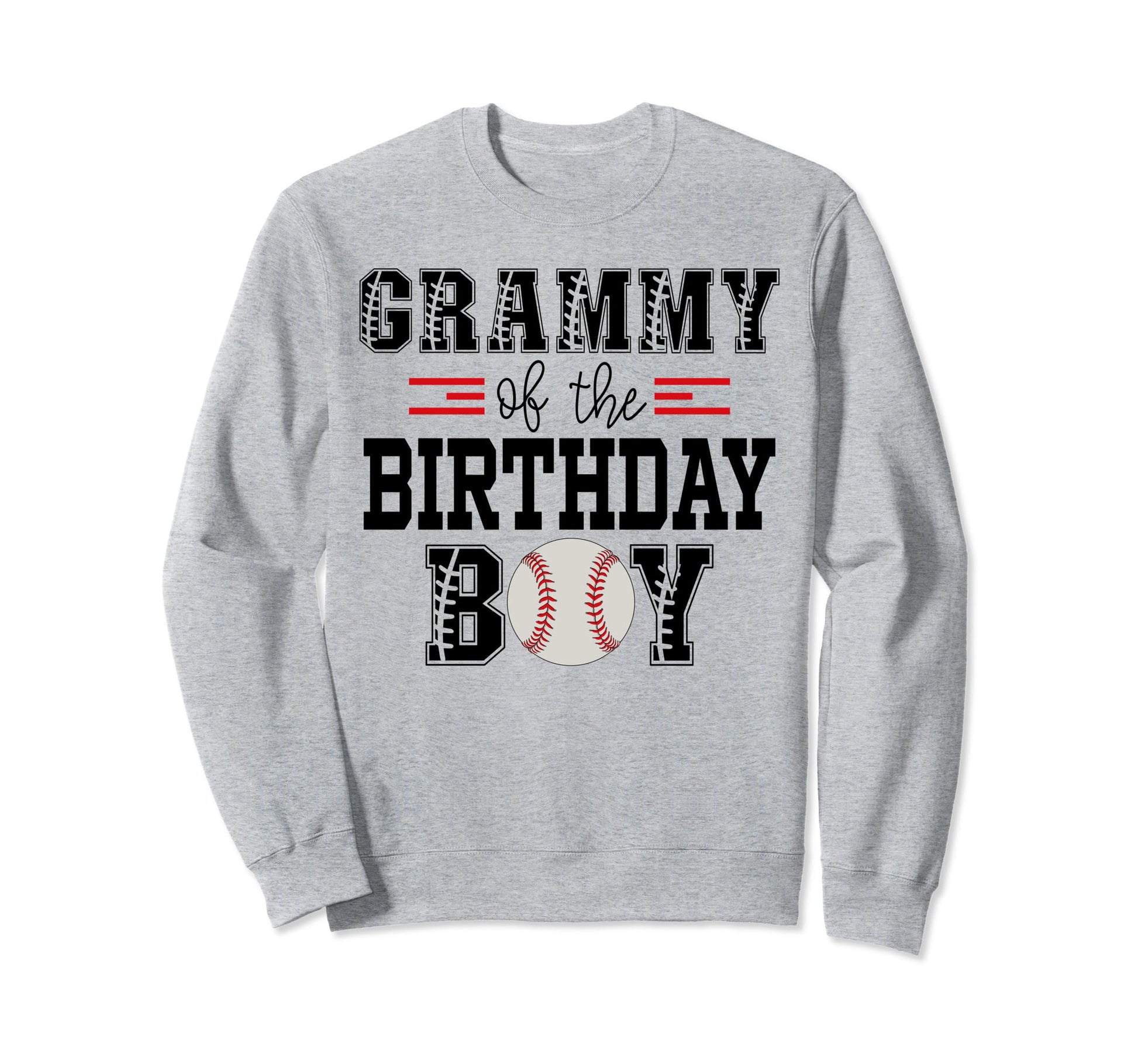 Grammy Birthday Baseball Lover Sweatshirt - Minimalist Print Men Women - T-Shirt, Sweatshirt, Hoodie