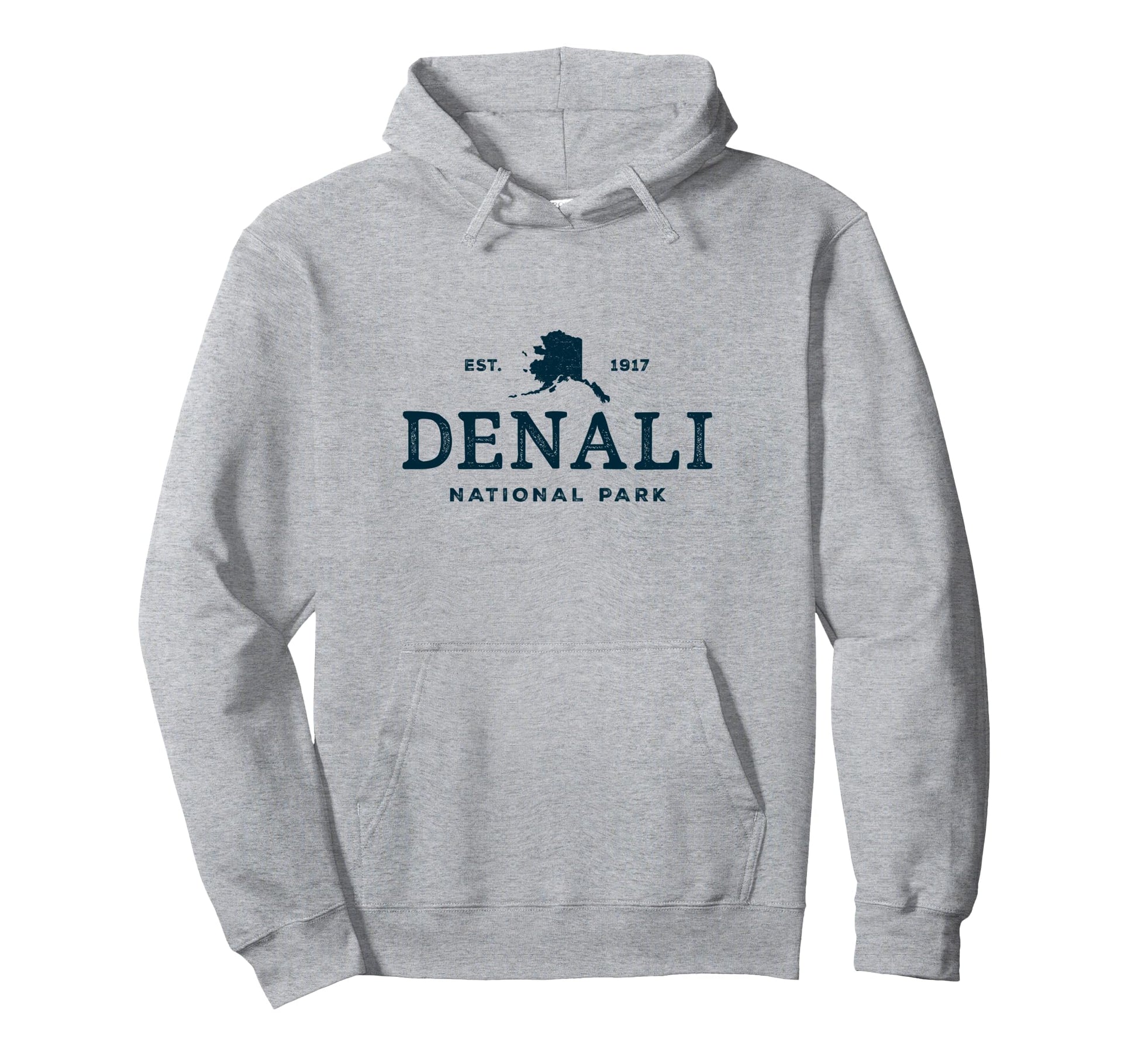 Denali National Park Alaska Vacation Hoodie - Trendy Graphic Men Women - T-Shirt, Sweatshirt, Hoodie