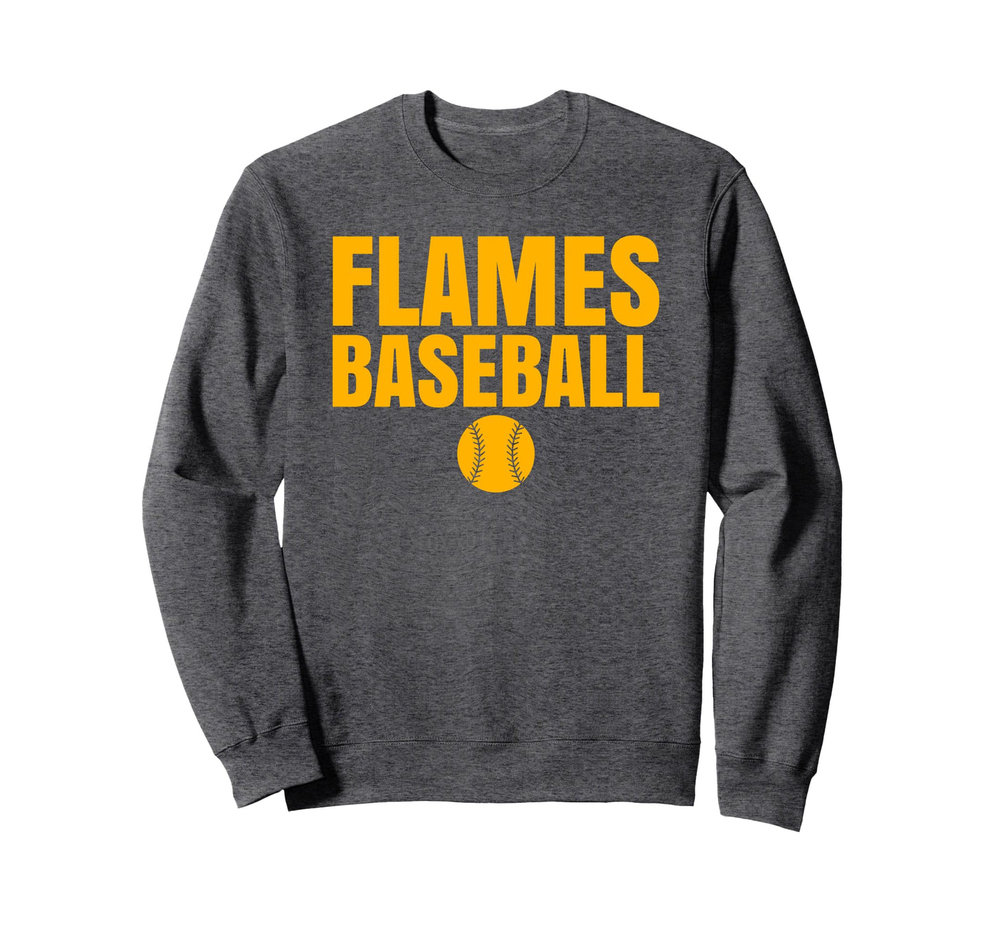 Sacred Heart Flames High School T-Shirt - Fun Novelty Design for Adults - T-Shirt, Sweatshirt, Hoodie