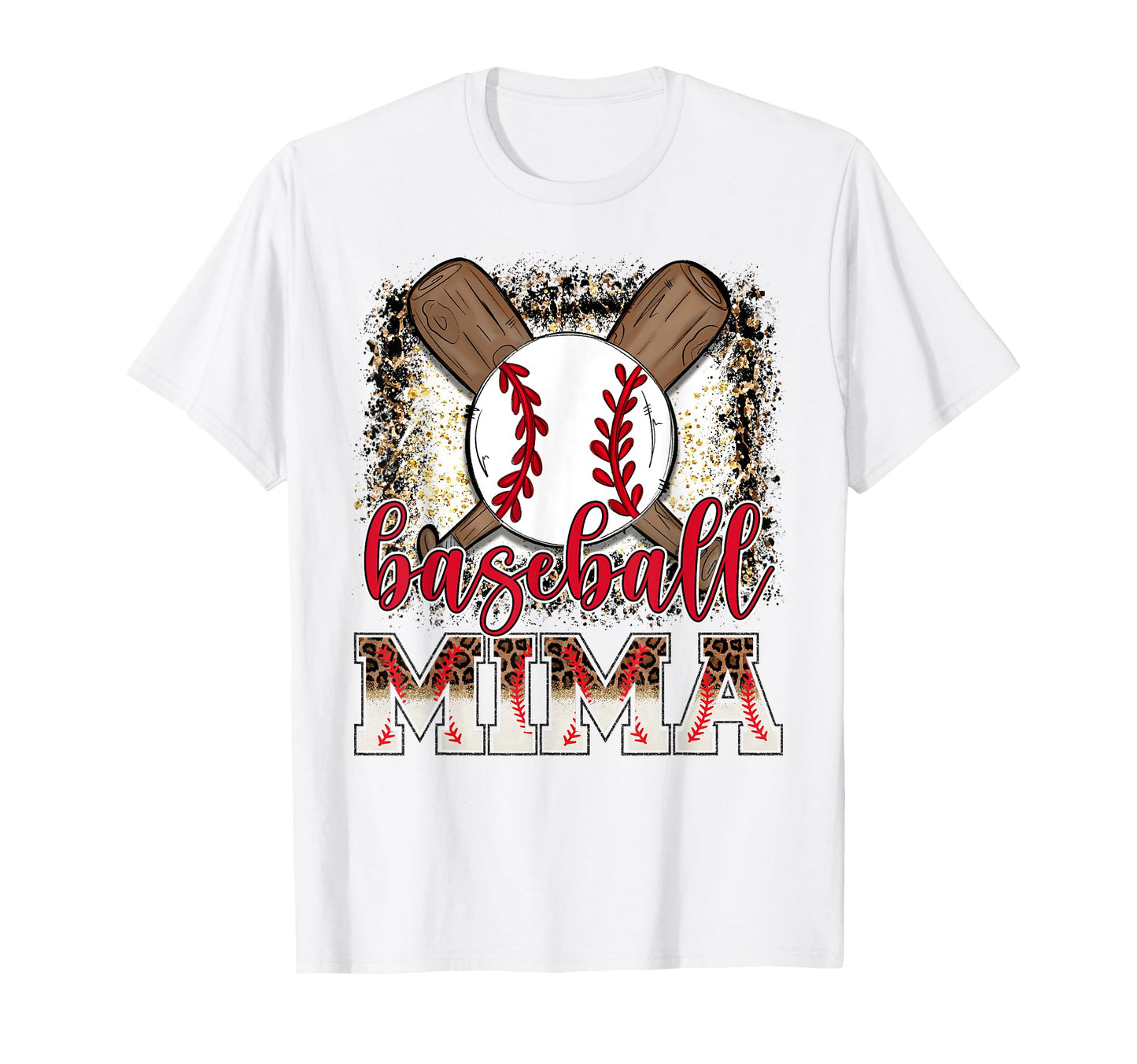 Baseball Mima Leopard Proud Ball Mima T-Shirt - Streetwear Style for Adults - T-Shirt, Sweatshirt, Hoodie