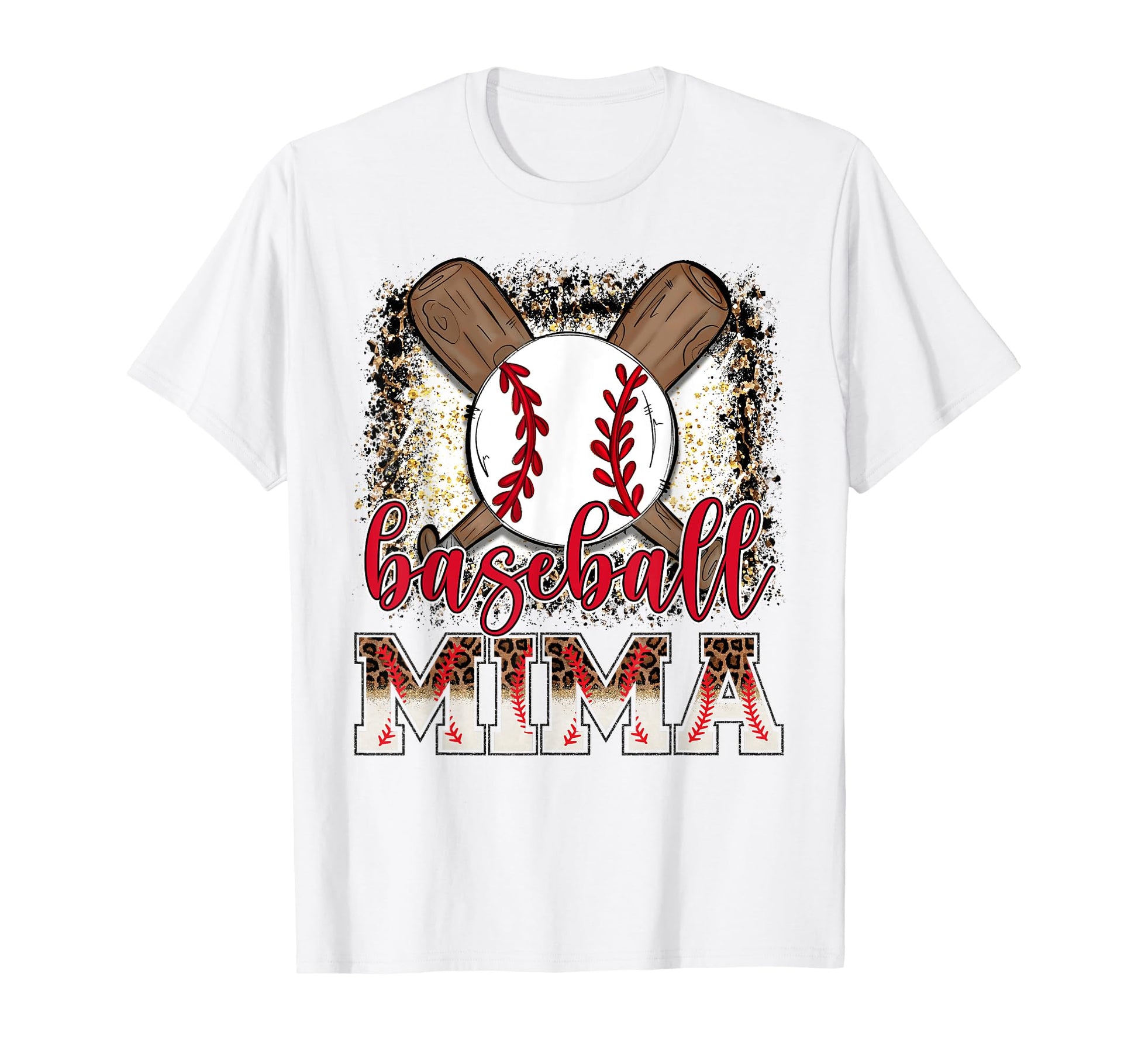 Baseball Mima Leopard Proud Ball Mima T-Shirt - Streetwear Style for Adults - T-Shirt, Sweatshirt, Hoodie