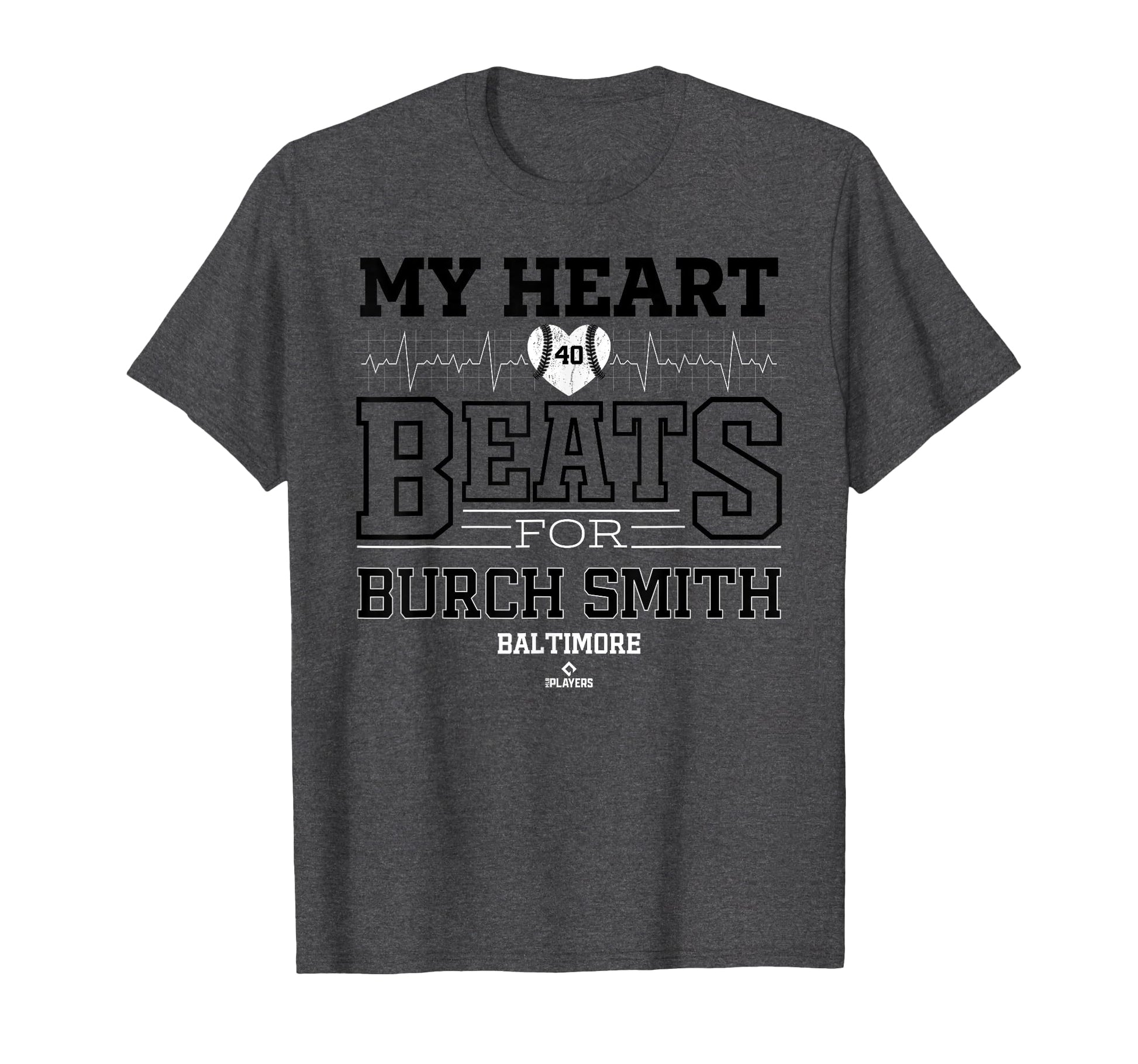 My Heart Beats Burch Smith T-Shirt - Fun Novelty Design Men Women - T-Shirt, Sweatshirt, Hoodie