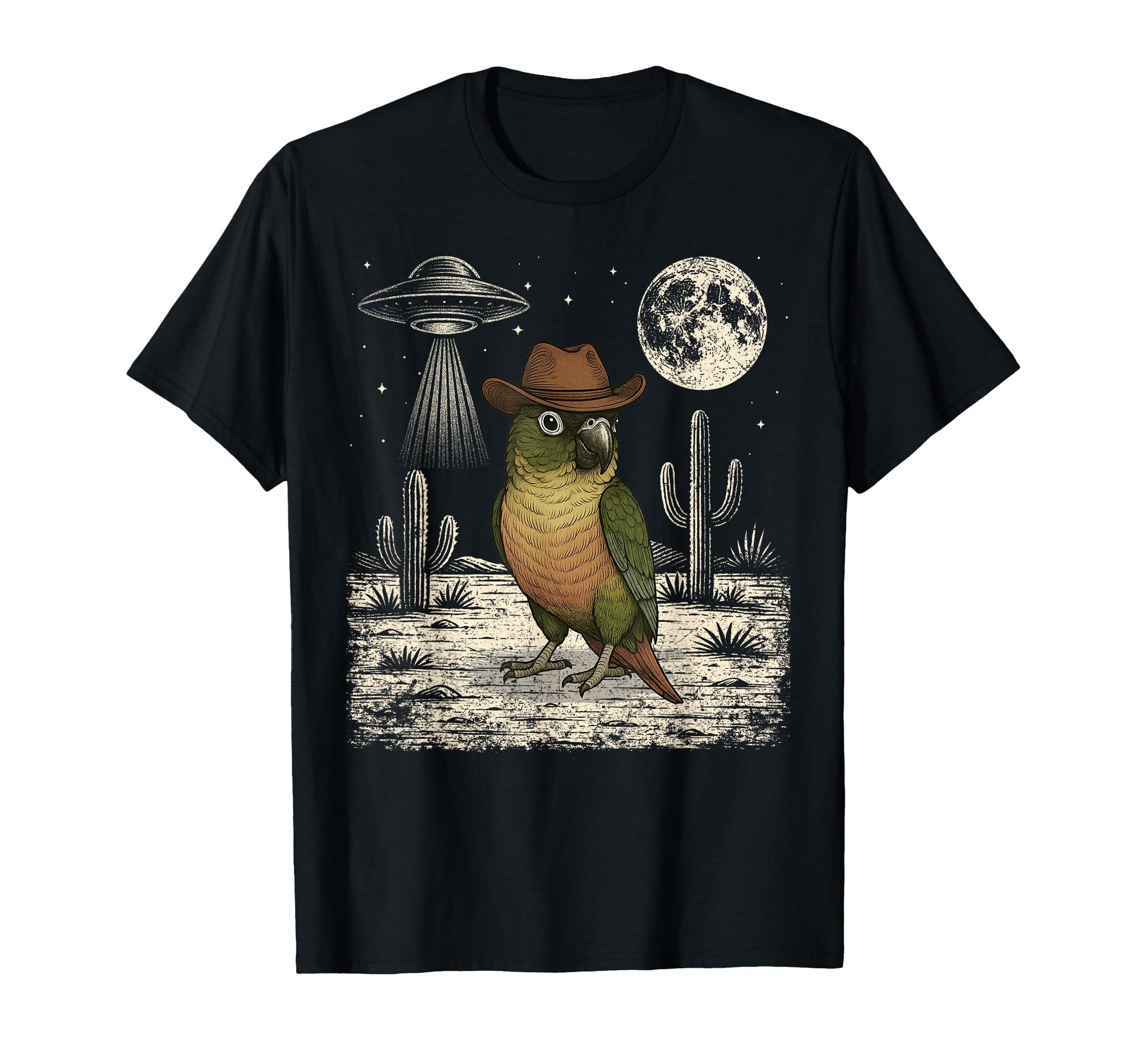 Funny Green Cheek Conure Parrot T-Shirt - Streetwear Style for Adults - T-Shirt, Sweatshirt, Hoodie