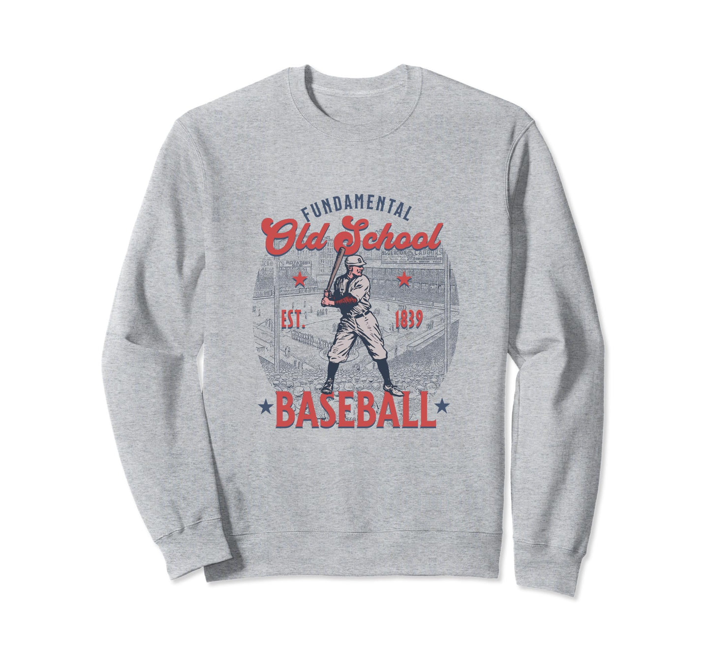 Funny Fundamental Old School Sweatshirt - Aesthetic Graphic Unisex - T-Shirt, Sweatshirt, Hoodie