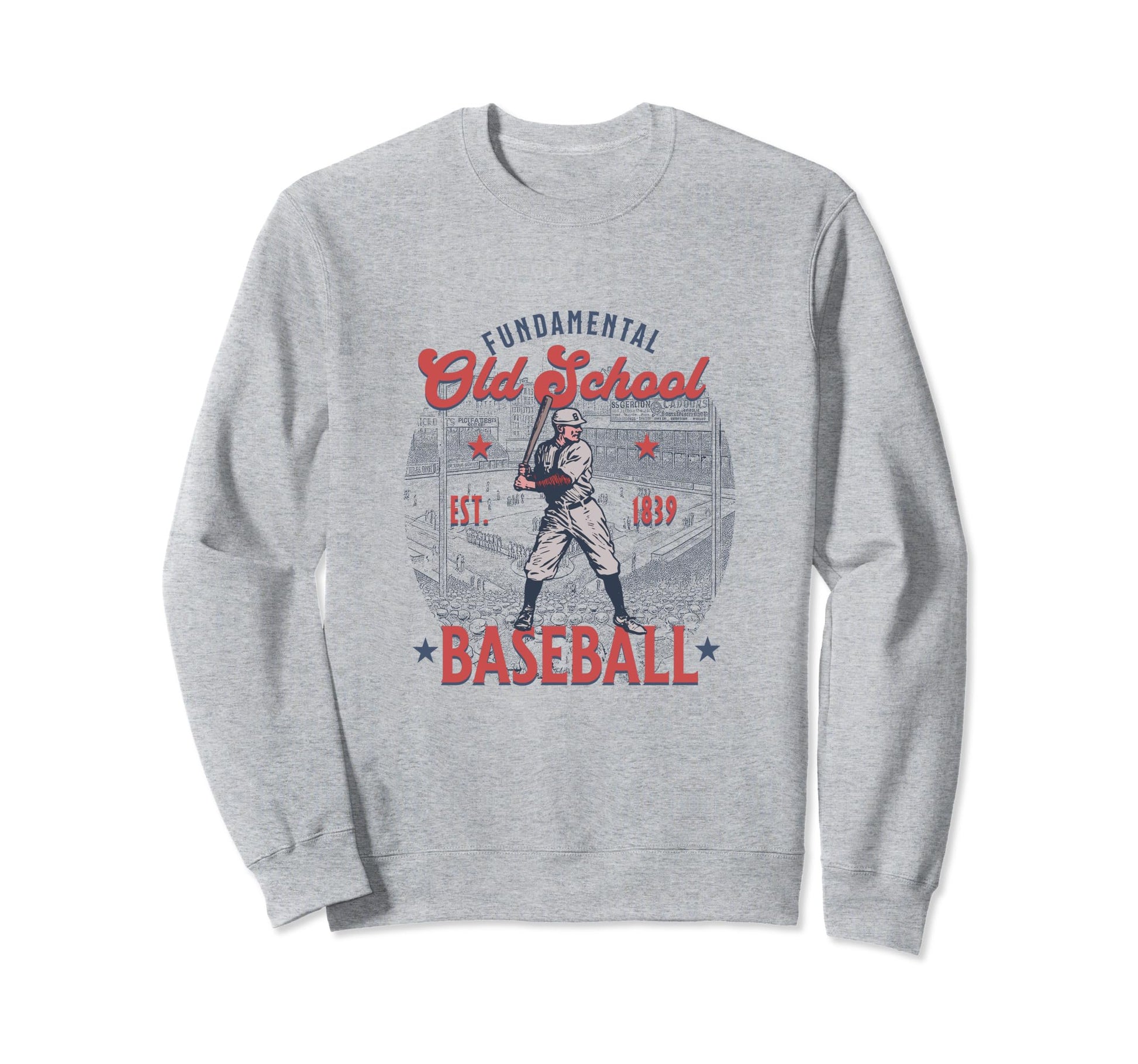 Funny Fundamental Old School Sweatshirt - Aesthetic Graphic Unisex - T-Shirt, Sweatshirt, Hoodie