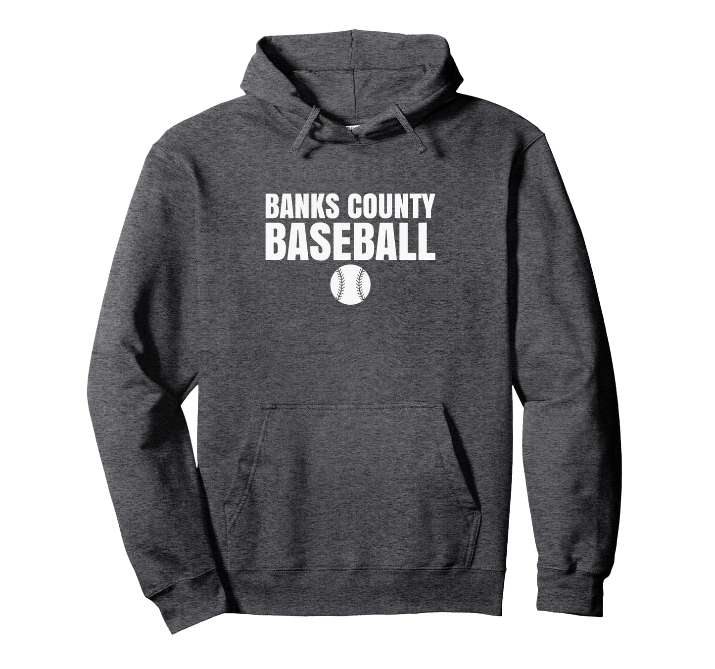 Banks County High School Baseball Hoodie - Streetwear Style Men Women - T-Shirt, Sweatshirt, Hoodie
