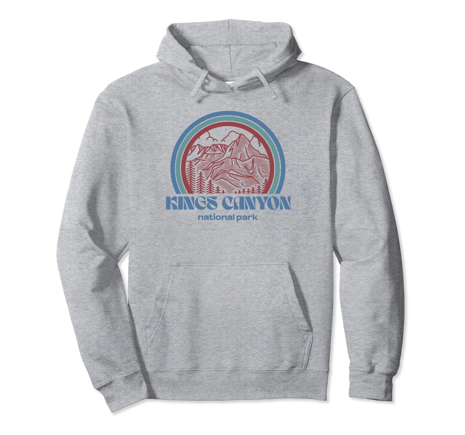 Kings Canyon National Park Outdoor Hoodie - Streetwear Style Unisex - T-Shirt, Sweatshirt, Hoodie