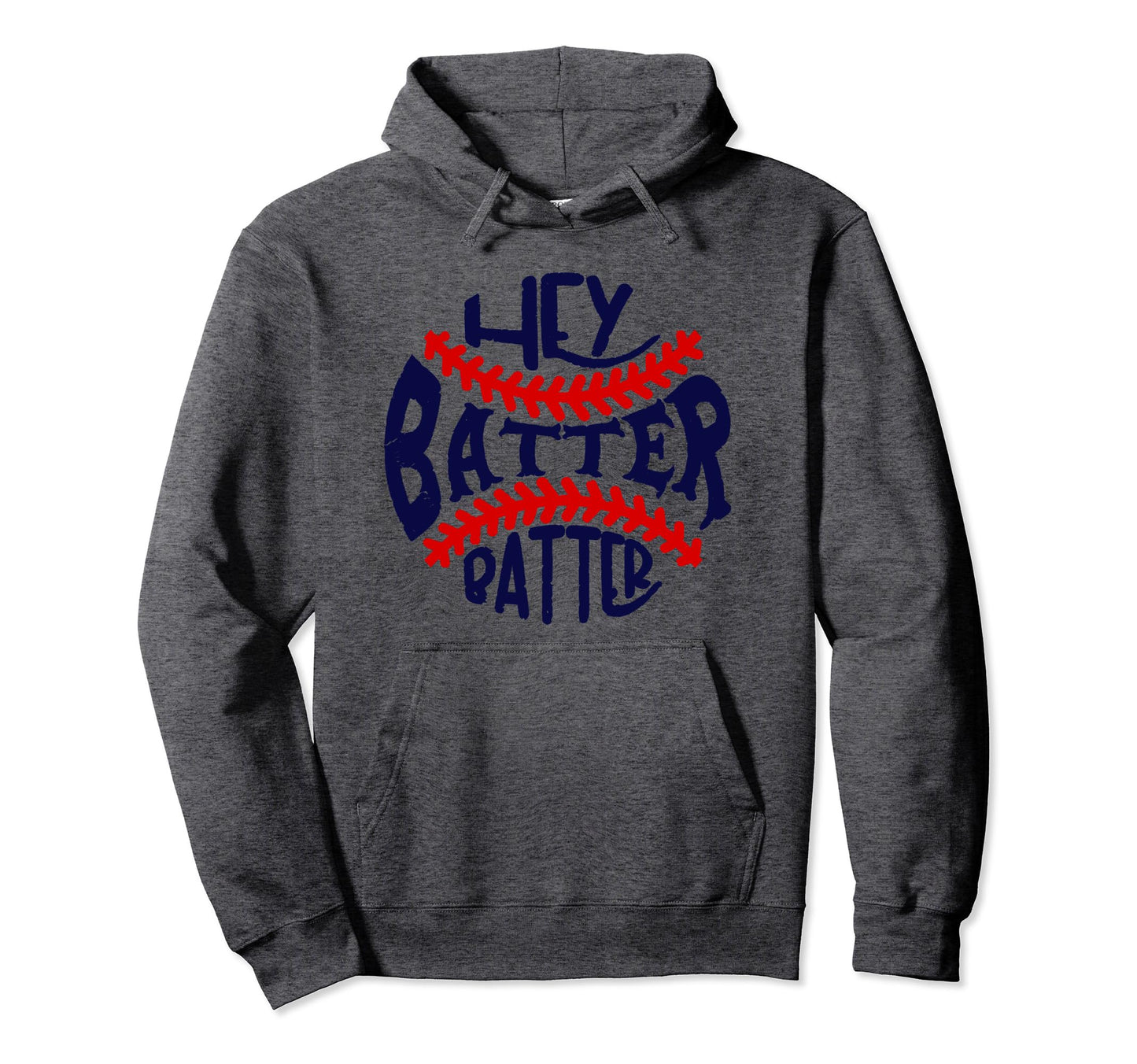 Hey Batter Batter Swing Baseball Game Hoodie - Aesthetic Graphic Unisex - T-Shirt, Sweatshirt, Hoodie