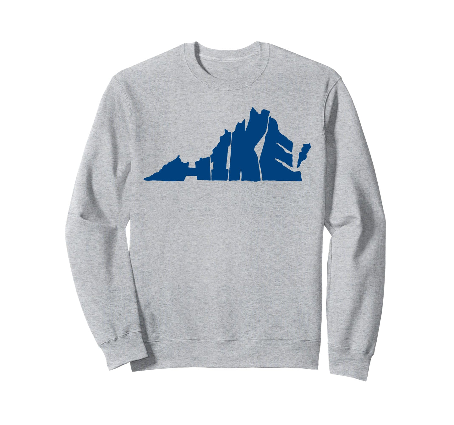 Hike Virginia State Outdoor Hiking Sweatshirt - Fun Novelty Design Unisex - T-Shirt, Sweatshirt, Hoodie