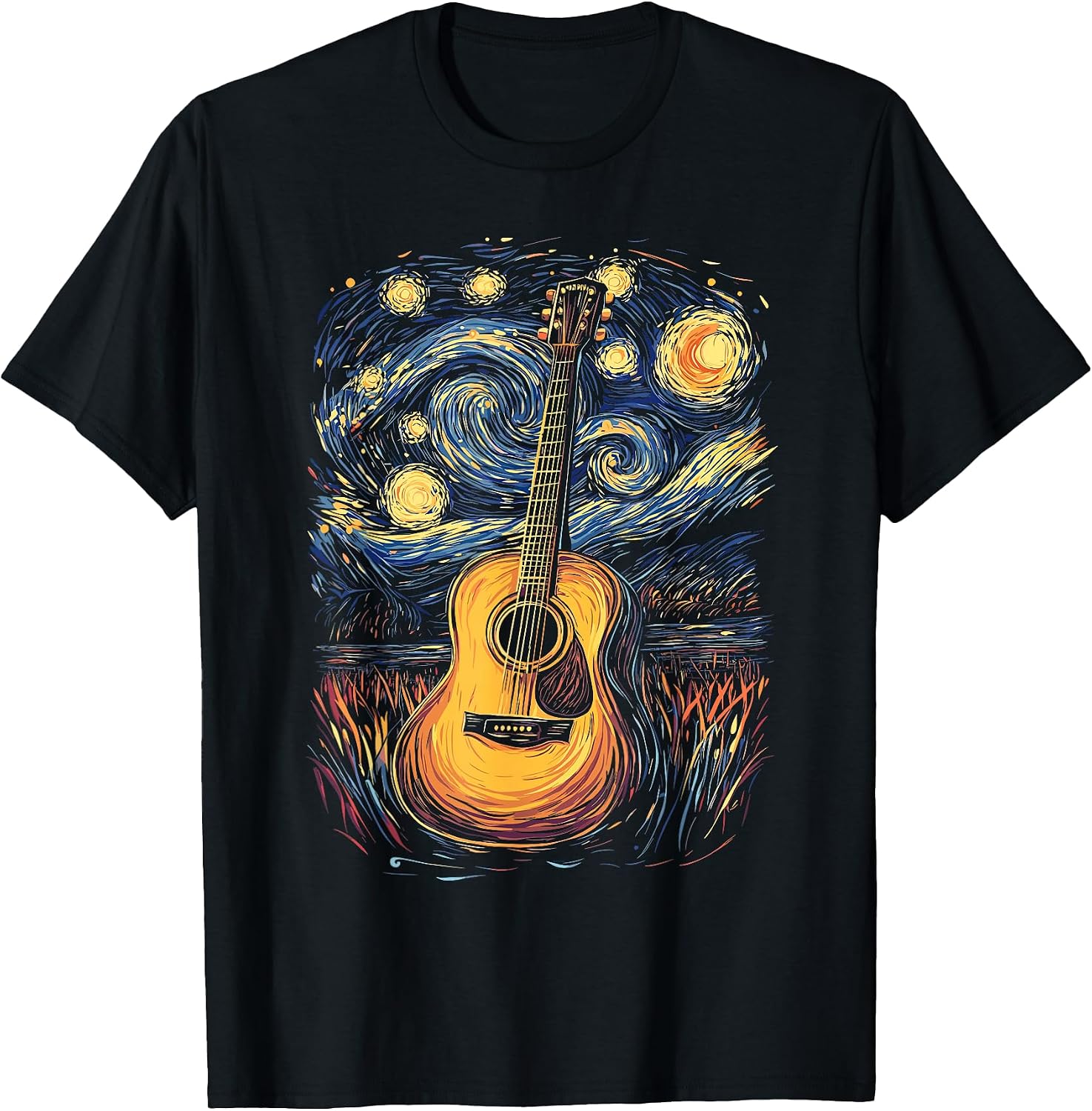 GUITARS NATURE - Adult & Kids T-Shirts, Sweatshirts & Hoodies apparel design preview 1