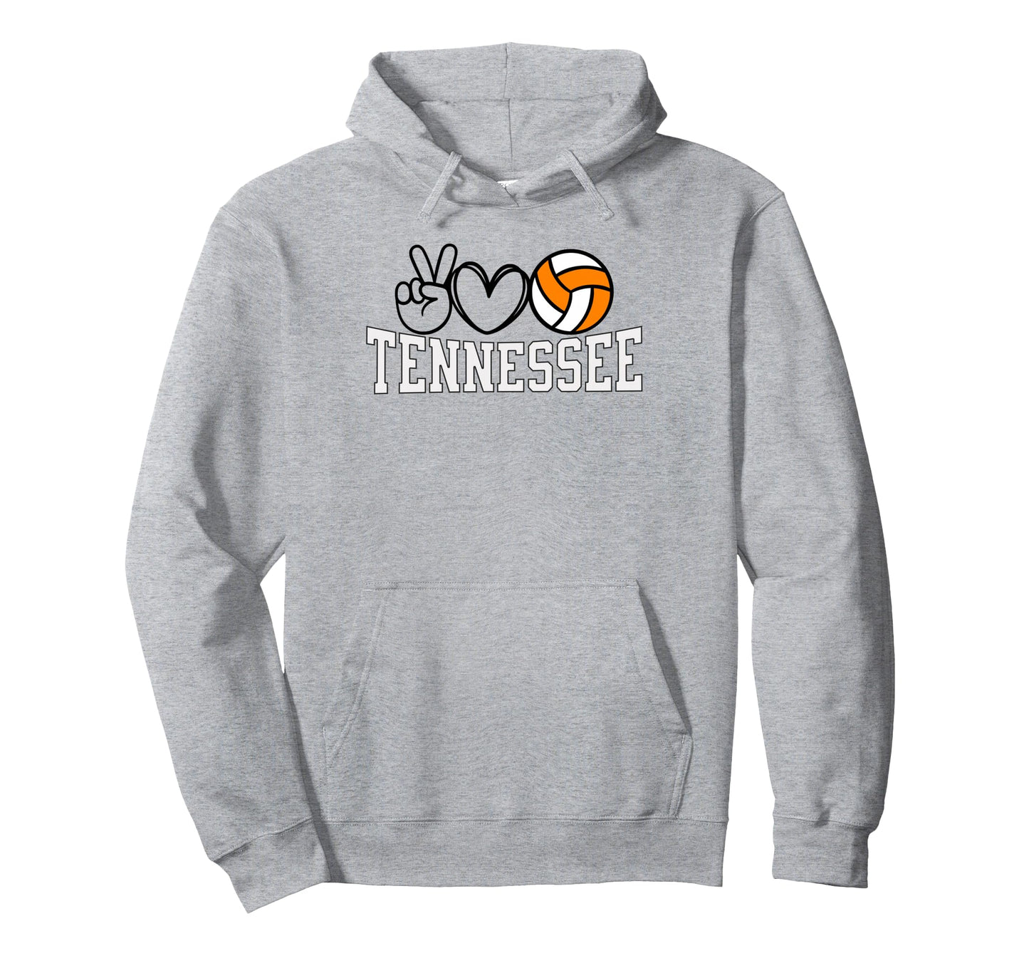 Tennessee Volunteer State Volleyball Hoodie - Graphic Print Men Women - T-Shirt, Sweatshirt, Hoodie