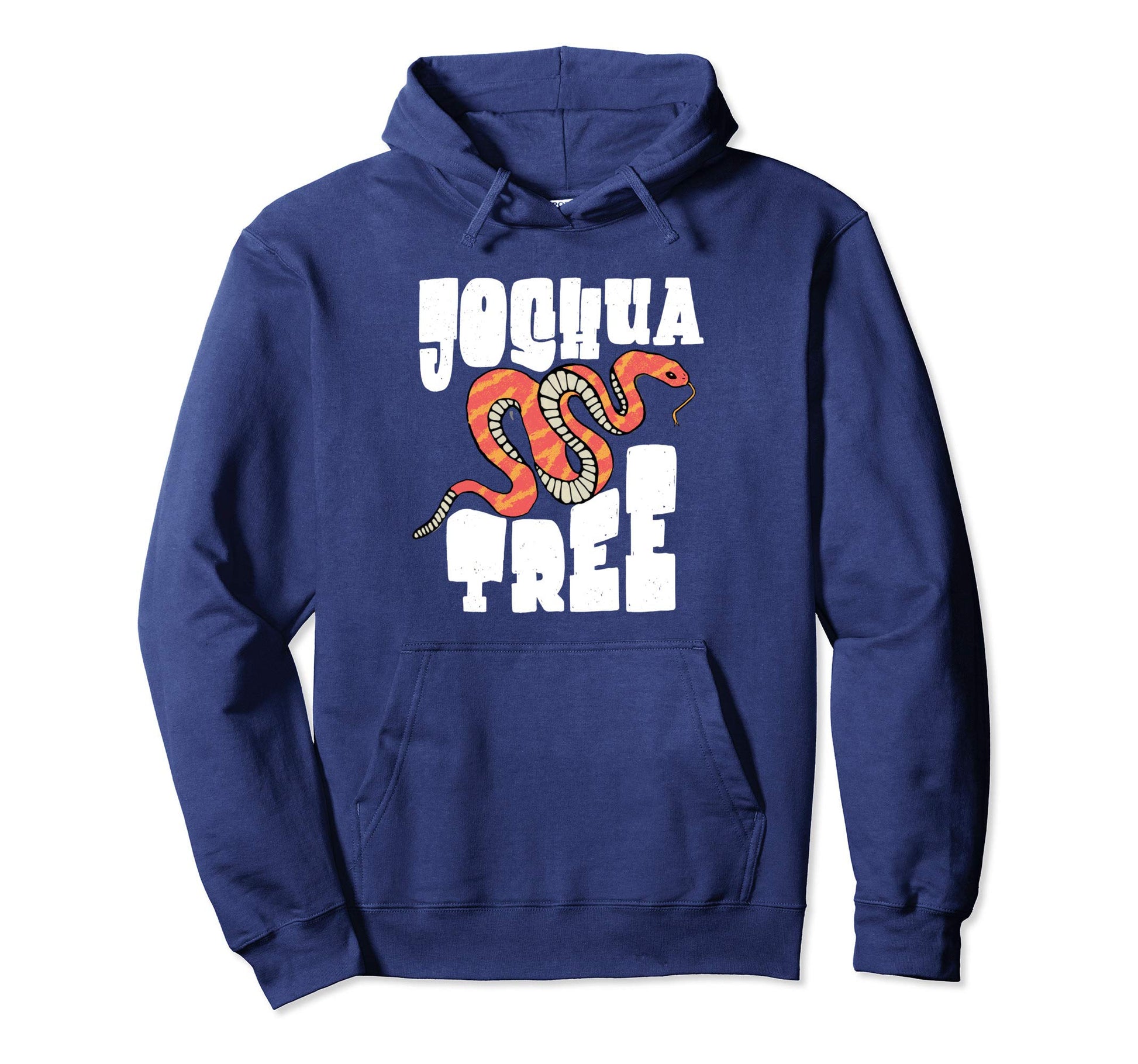 Joshua Tree Typography Snake Hoodie - Fun Novelty Design for Adults - T-Shirt, Sweatshirt, Hoodie