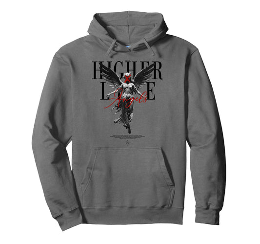 Aesthetic Streetwear Angel Hoodie - Novelty Apparel for Adults - T-Shirt, Sweatshirt, Hoodie