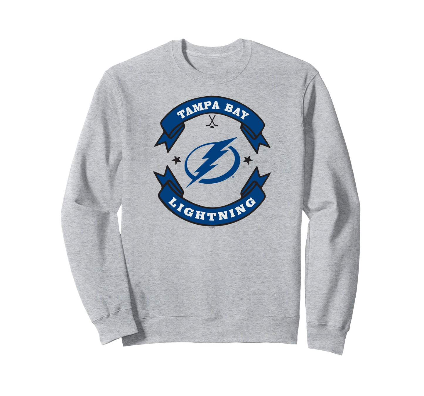 Tampa Bay Lightning Blaze Gray Sweatshirt - Graphic Print Unisex - T-Shirt, Sweatshirt, Hoodie