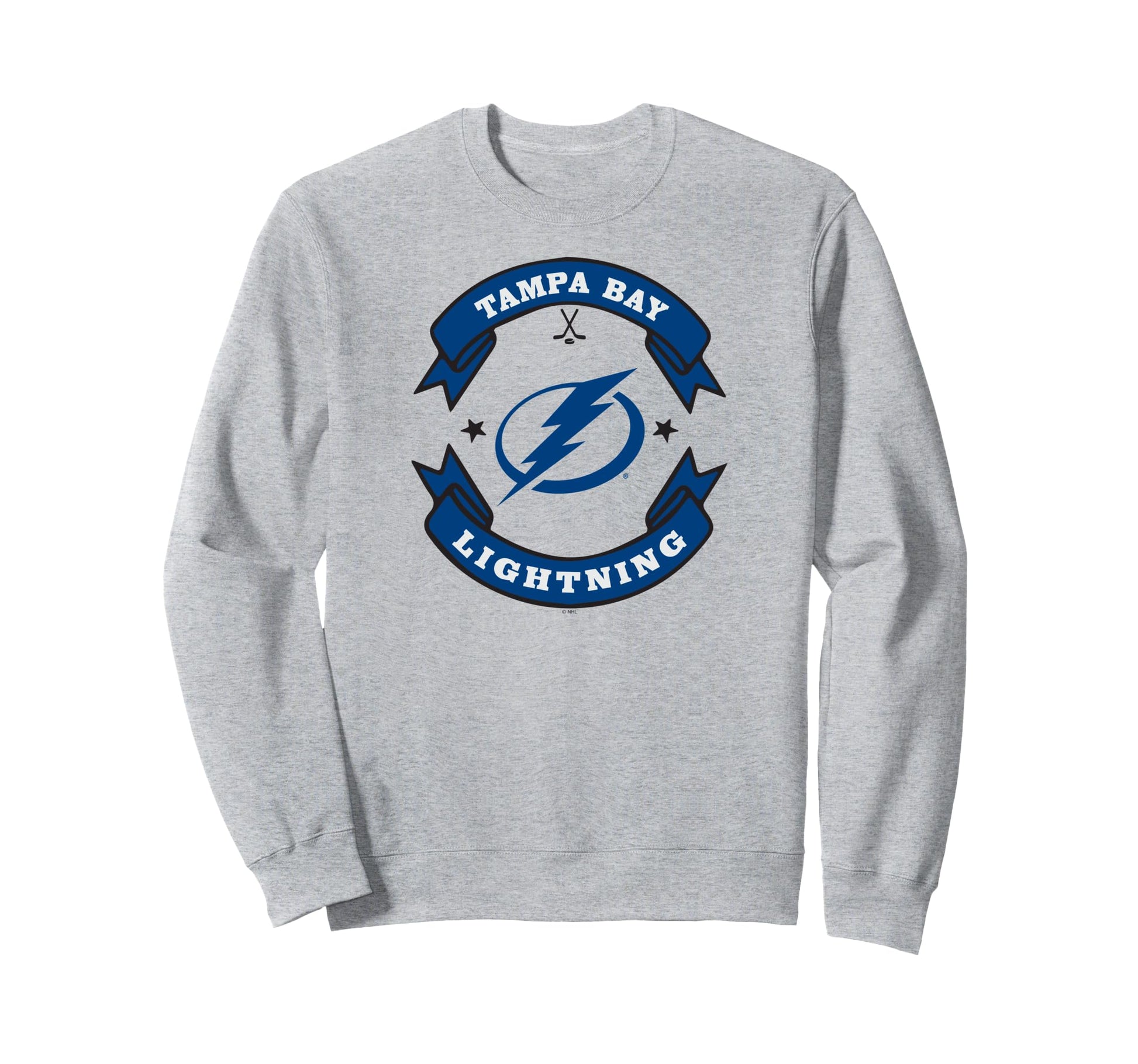 Tampa Bay Lightning Blaze Gray Sweatshirt - Graphic Print Unisex - T-Shirt, Sweatshirt, Hoodie