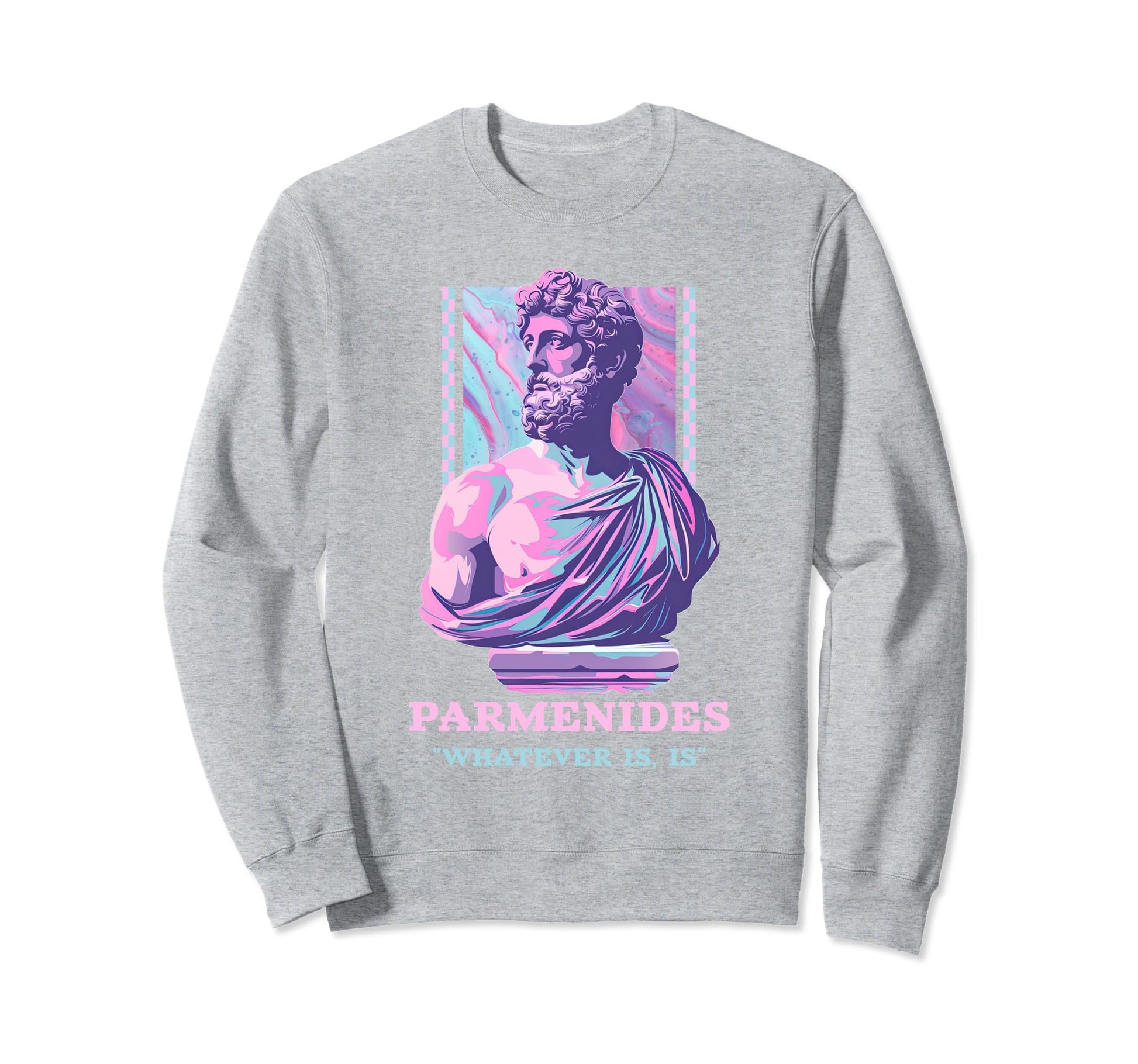 Parmenides Stoic Philosophy Y2K Sweatshirt - Streetwear Style for Adults - T-Shirt, Sweatshirt, Hoodie