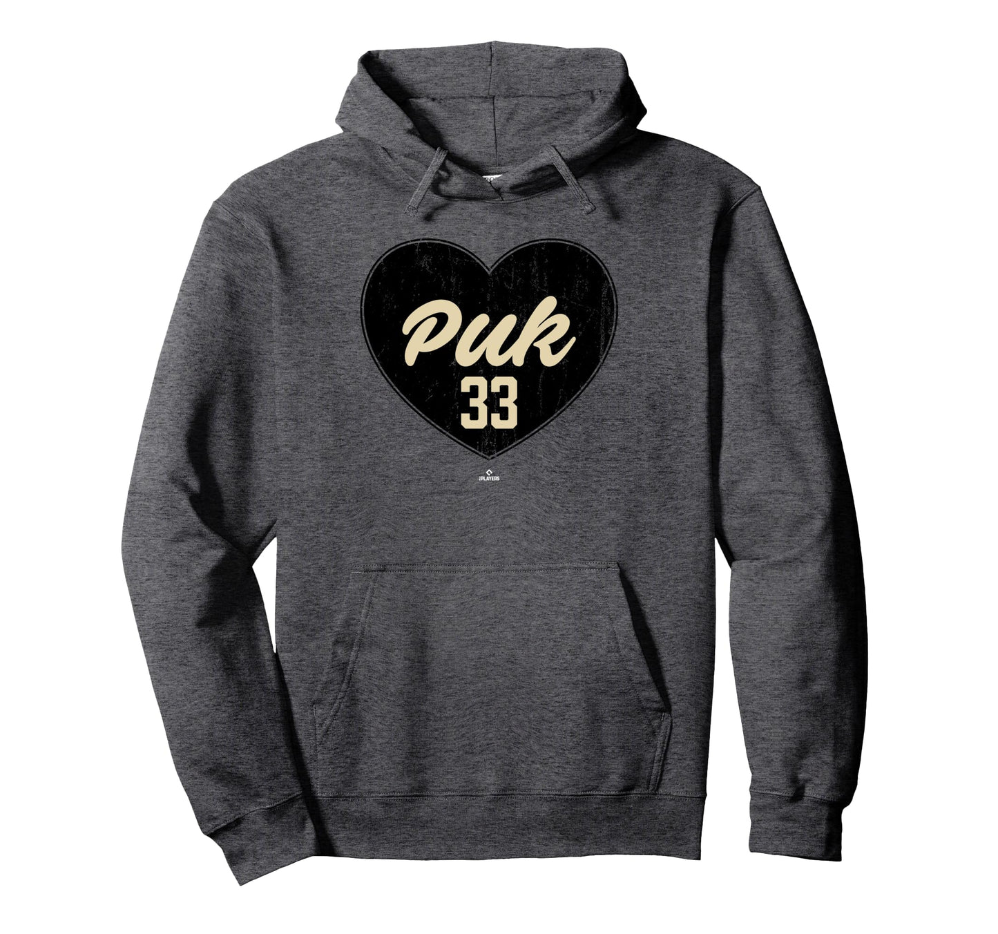 Distressed Heart J Puk Arizona Hoodie - Casual Everyday Wear Unisex - T-Shirt, Sweatshirt, Hoodie