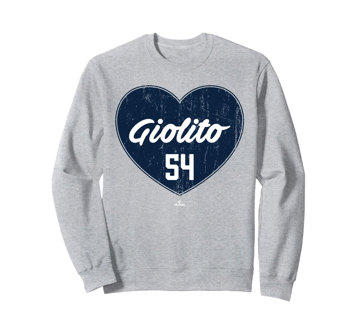 Distressed Heart Lucas Giolito Sweatshirt - Trendy Graphic for Adults - T-Shirt, Sweatshirt, Hoodie
