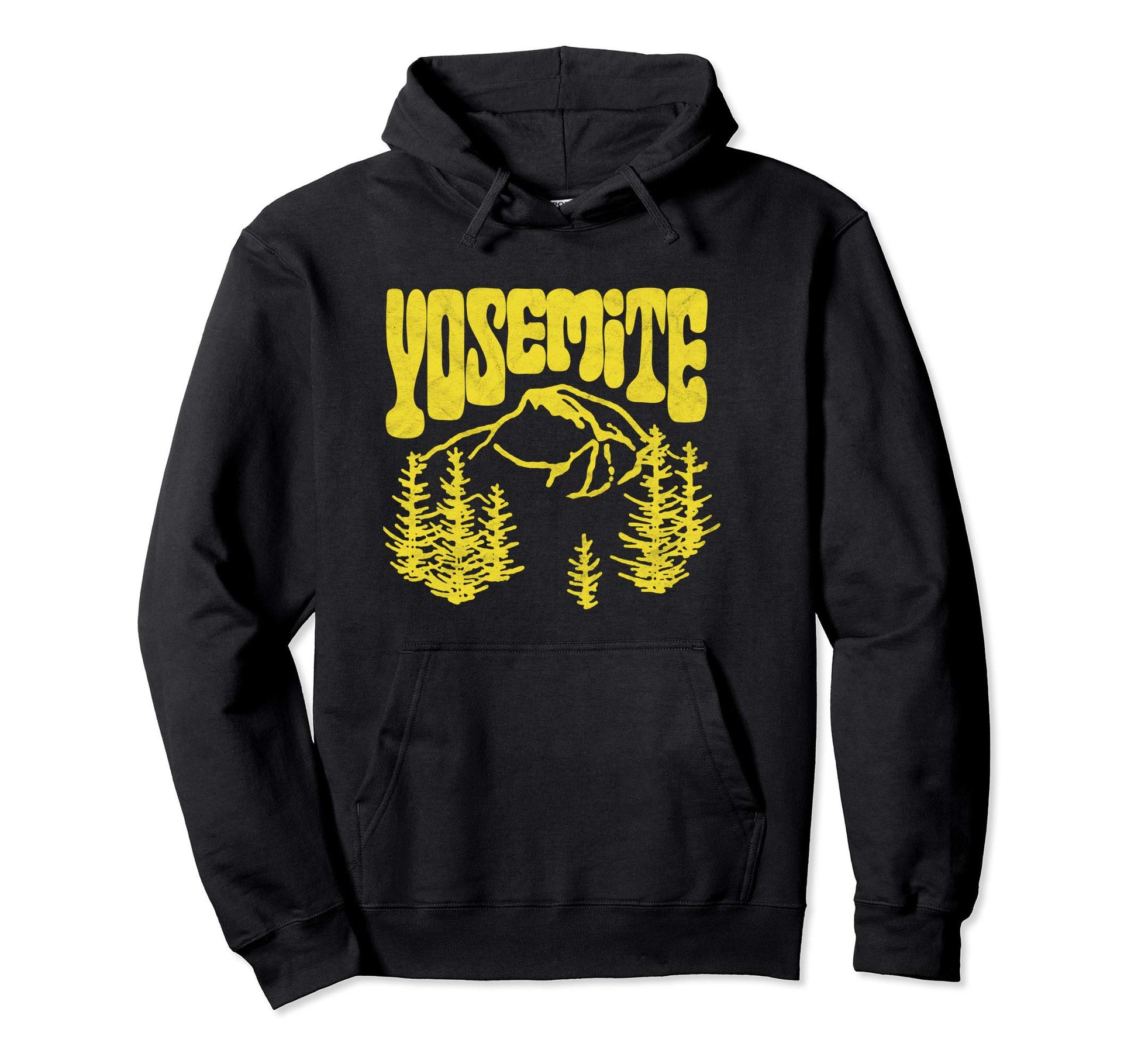 60S Vibe Yosemite National Park Hoodie - Aesthetic Graphic Men Women - T-Shirt, Sweatshirt, Hoodie