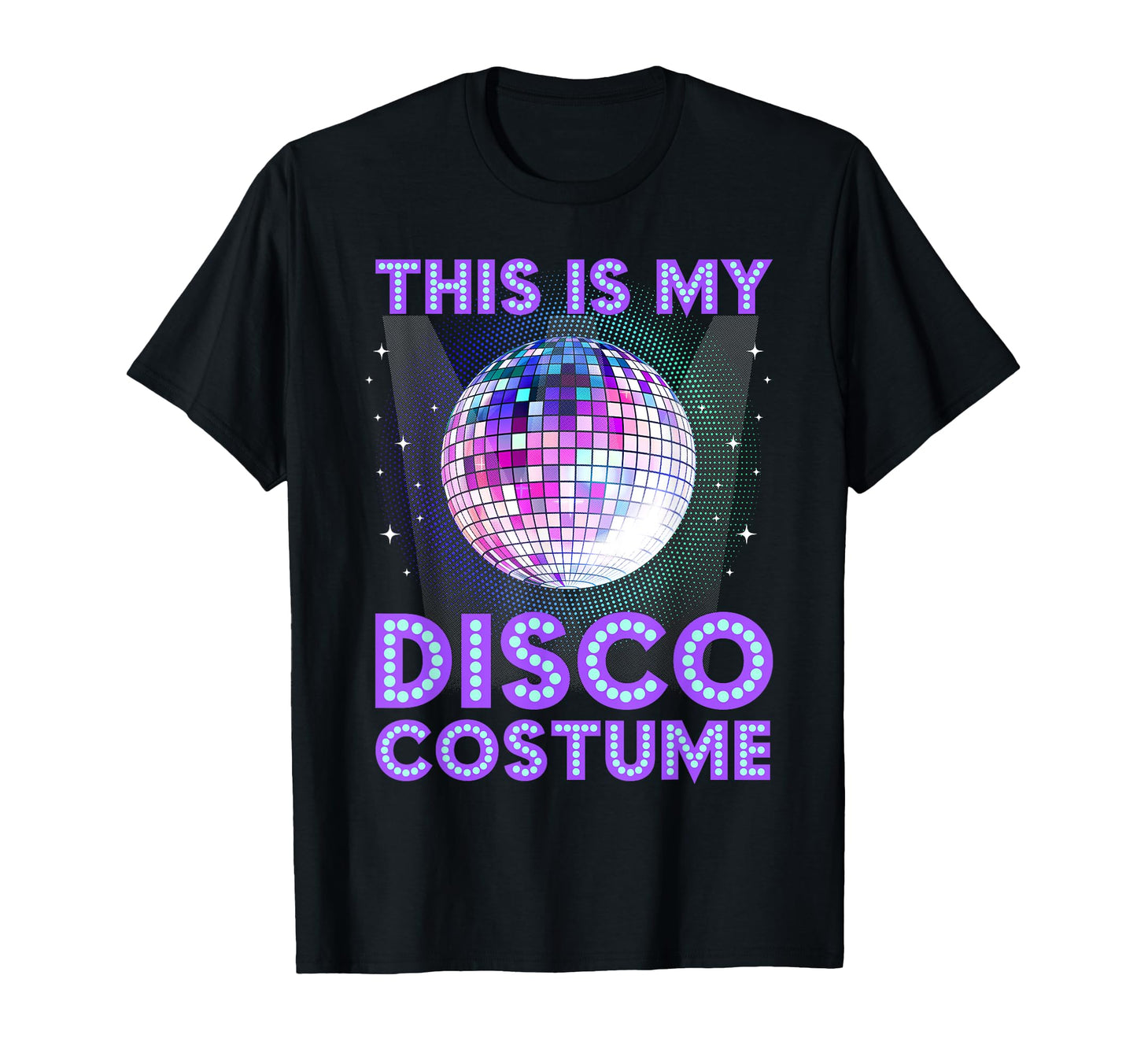 80S Disco Art 70S Ball Costume T-Shirt - Aesthetic Graphic for Adults - T-Shirt, Sweatshirt, Hoodie