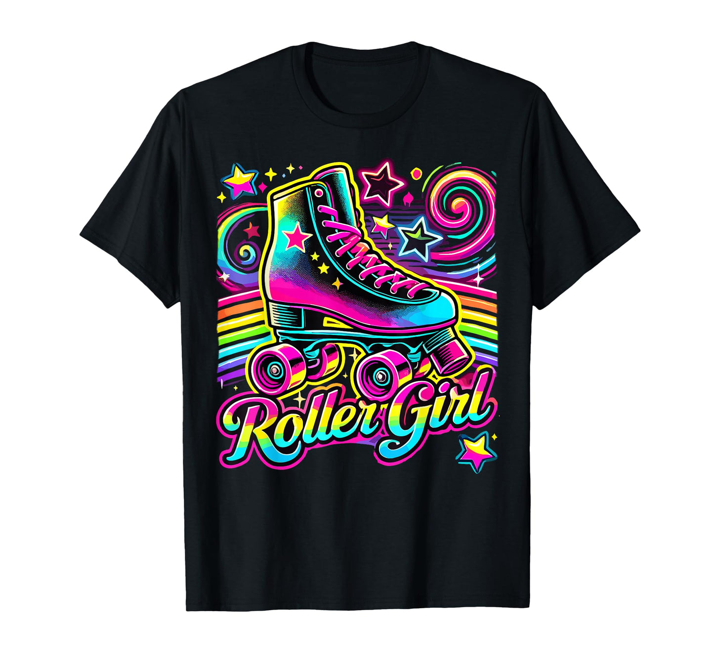 Roller Skater 90S 80S Skating Funny T-Shirt - Streetwear Style Unisex - T-Shirt, Sweatshirt, Hoodie