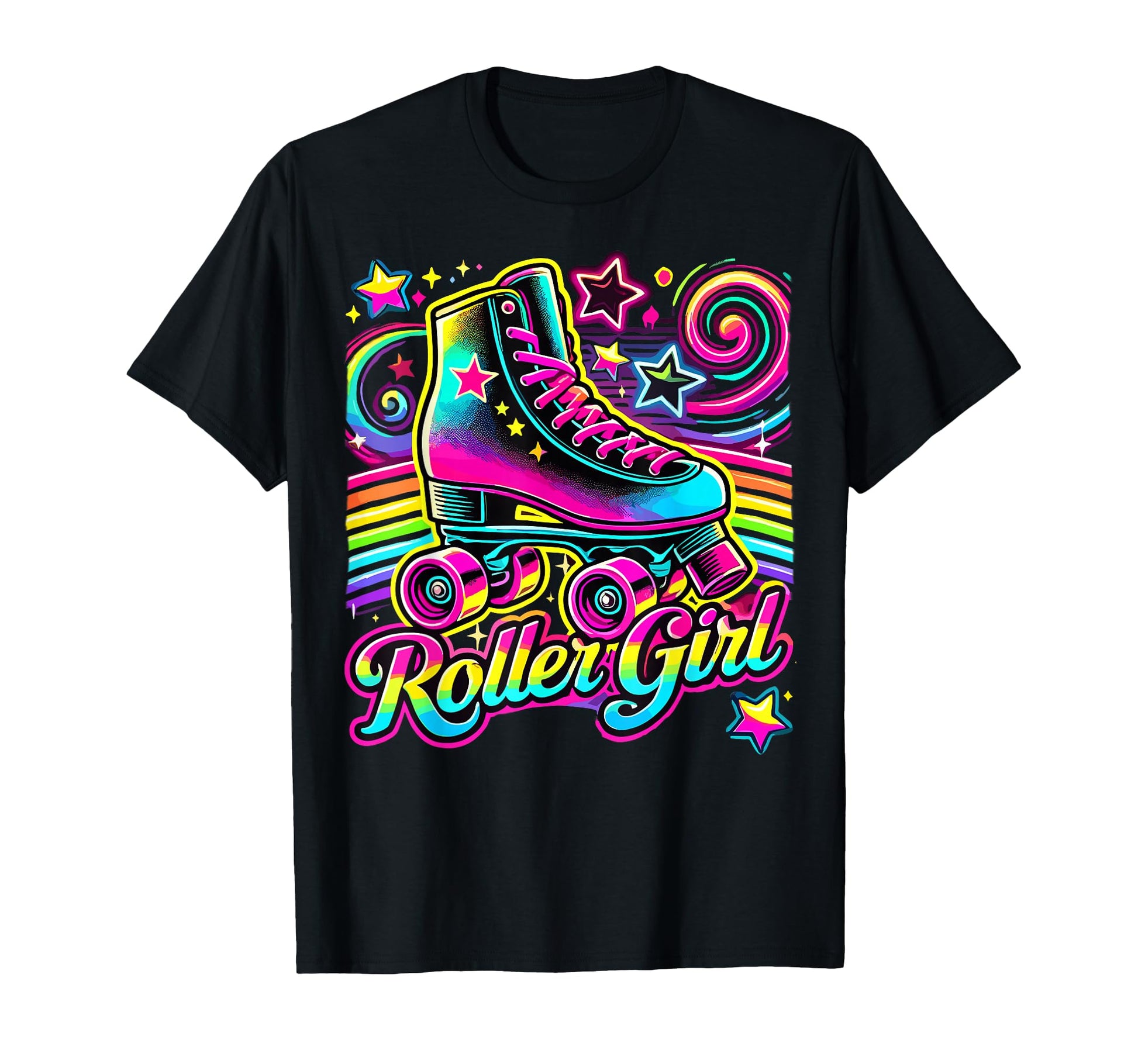 Roller Skater 90S 80S Skating Funny T-Shirt - Streetwear Style Unisex - T-Shirt, Sweatshirt, Hoodie