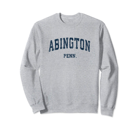 Abington Pennsylvania Pa Varsity Sweatshirt - Custom Art Print Unisex - T-Shirt, Sweatshirt, Hoodie