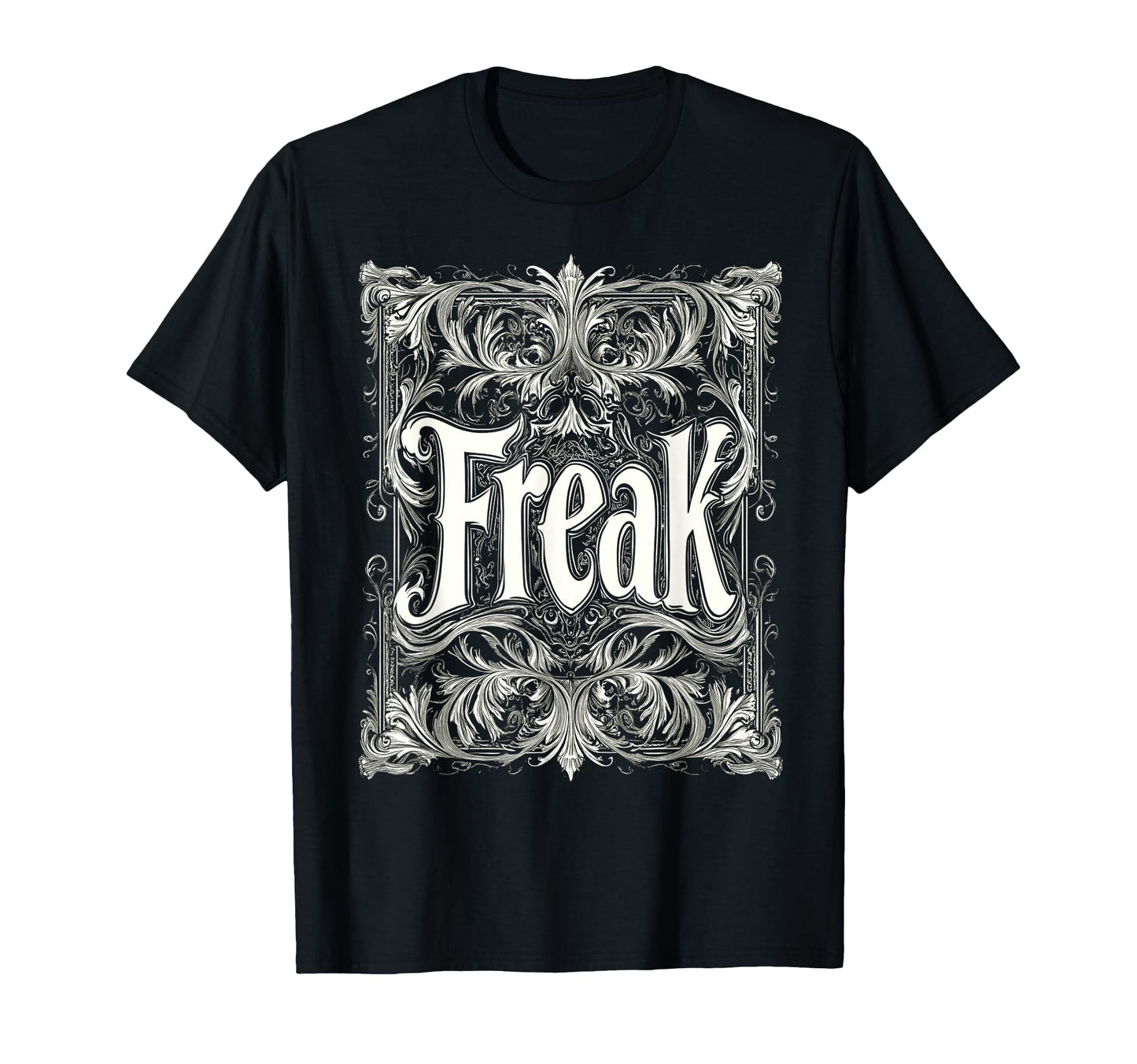 Freak Gothic Alt Grunge Hip Hop Y2K Emo T-Shirt - Unique Graphic Unisex - T-Shirt, Sweatshirt, Hoodie